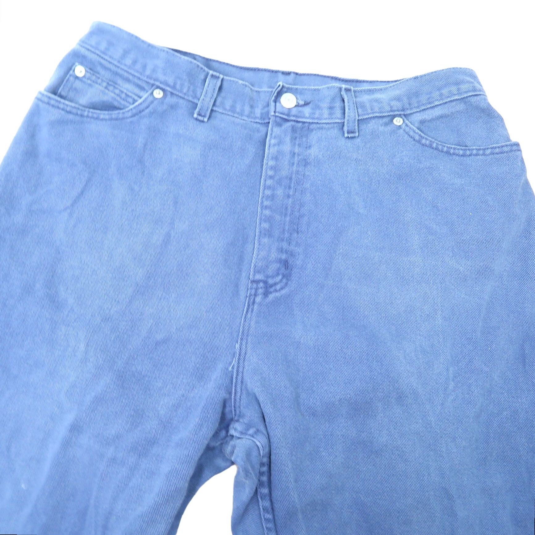 Faded Glory VINTAGE 90s Faded Glory denim high rise straight leg jeans Navy Blue 33" Inseam 29" Womens Jeans Mom Rise 13.5" 100% Cotton Size 34" / US 12 / IT 48 - 2 Thumbnail