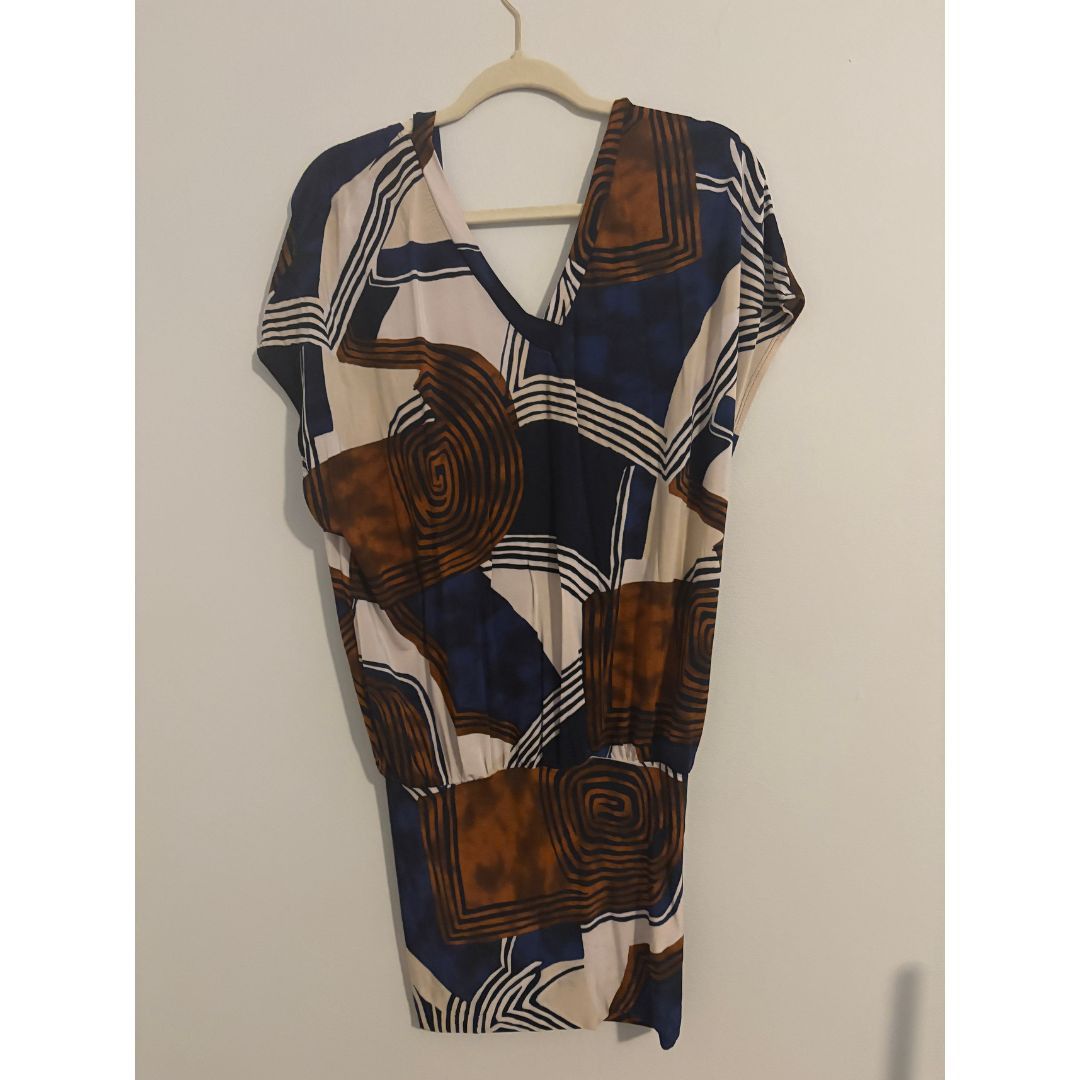 Other Silvia Tcherassi Abstract Print Mini Dress Size M / US 6-8 / IT 42-44 - 11 Thumbnail