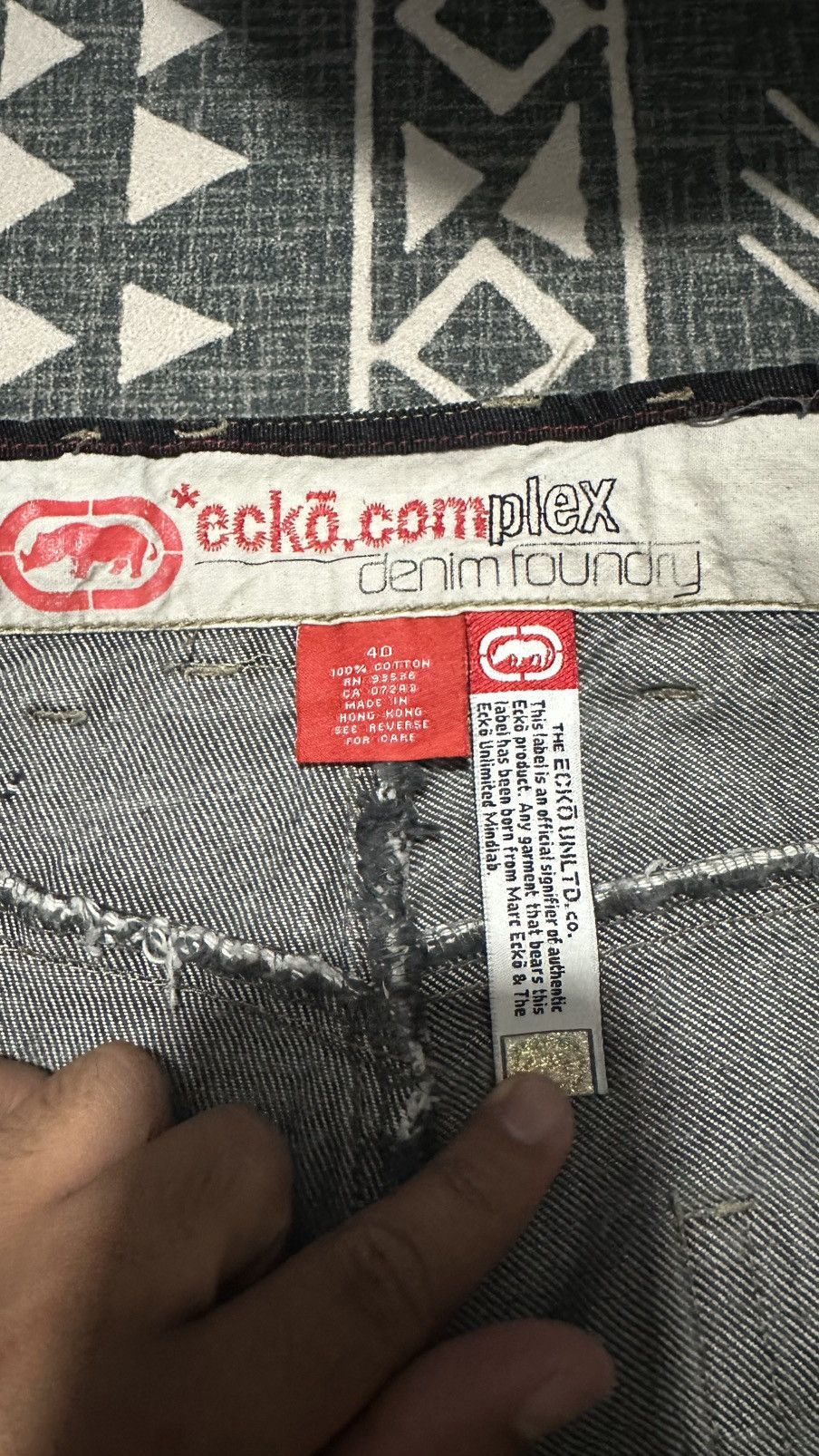 Ecko Unltd. Vintage Ecko Unltd Baggy Skateboards Jeans Size US 40 / EU 56 - 5 Thumbnail
