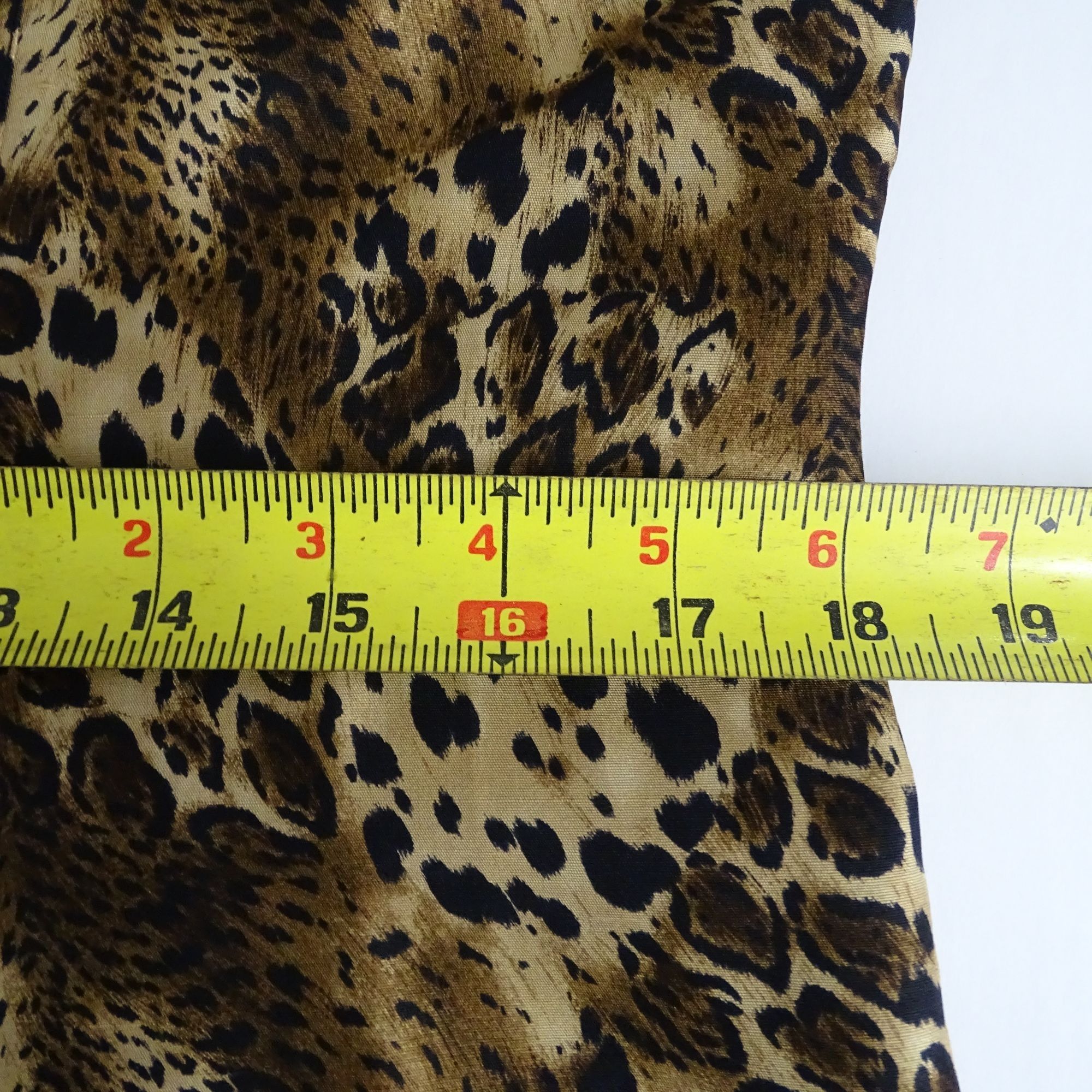 Vintage Allison Taylor Leopard An Print Silk Shirt Dress Size M Size M / US 6-8 / IT 42-44 - 8 Thumbnail