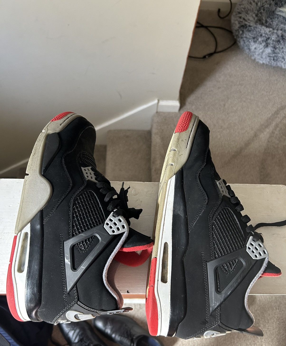 Jordan Brand Jordan Bred 4s 2018 Size US 11 / EU 44 - 5 Thumbnail