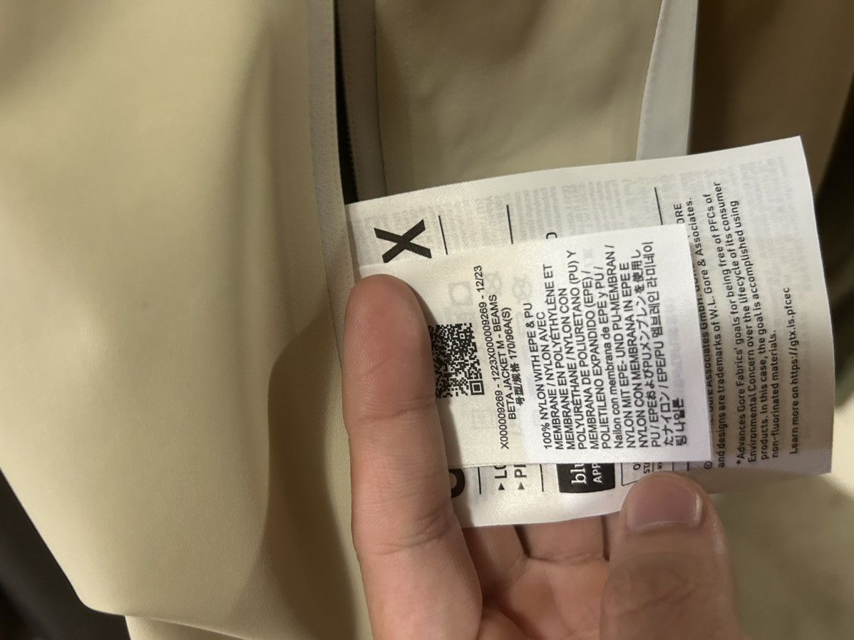 Arc'teryx × Beams Plus ARCTERYX X BEAMS BETA JACKET NAGOMA SIZE SMALL Size US S / EU 44-46 / 1 - 13 Thumbnail