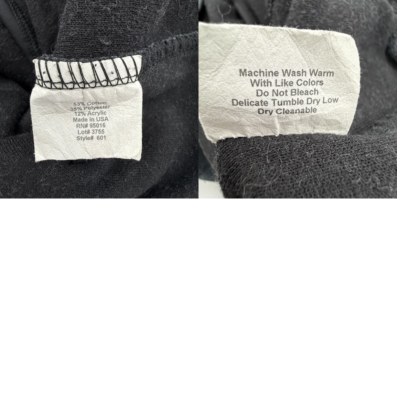 Vintage VTG Straight Down Sweatshirt XL Gray Fleece Pullover 1/2 Zip Mens USA Size US XL / EU 56 / 4 - 9 Thumbnail