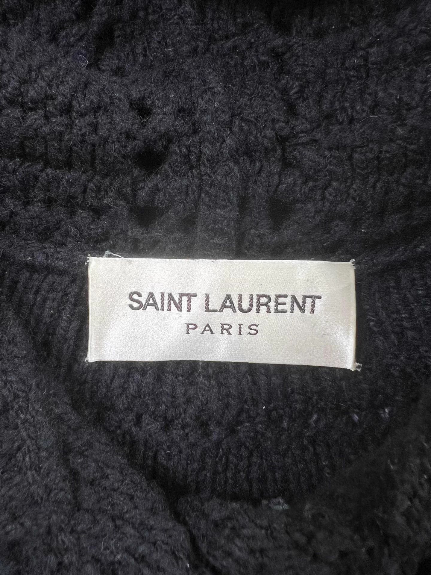 Saint Laurent Paris SAINT LAURENT SLP13FW Bamboo Buckle Hooded Wool Cloak S Size S / US 4 / IT 40 - 3 Thumbnail