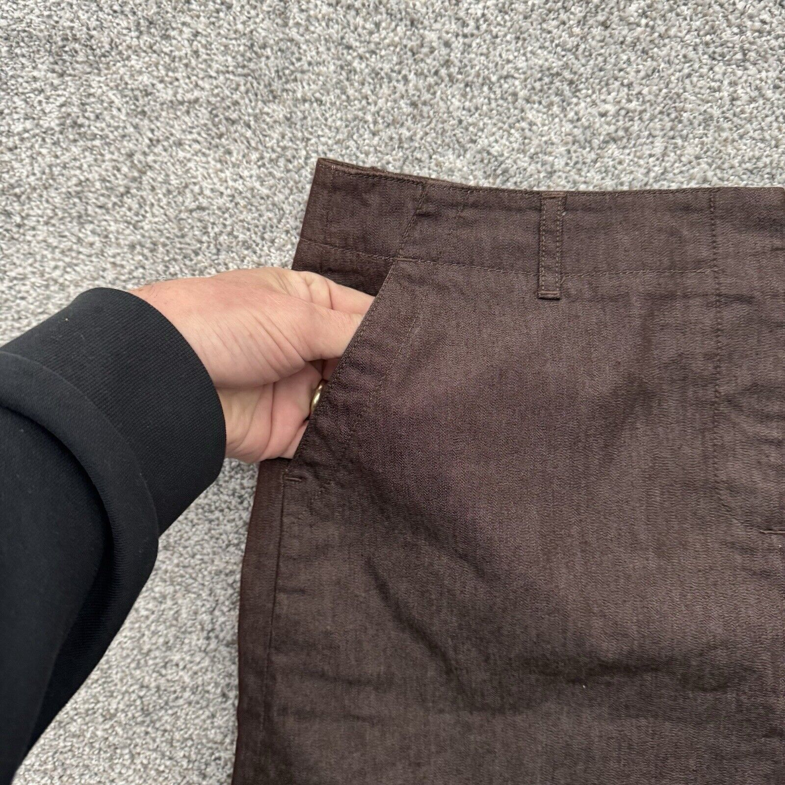 Kenneth Cole Kenneth Cole Skirt 8 90s Y2K Office Chic Business Casual Size 30" / US 8 / IT 44 - 5 Thumbnail