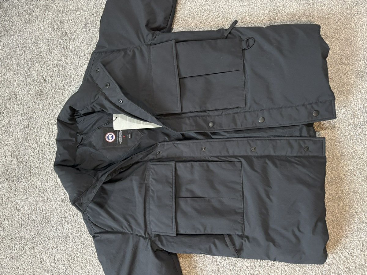 Canada Goose Mens Kirby Padded Snap-Front Jacket Size US L / EU 52-54 / 3 - 1 Thumbnail