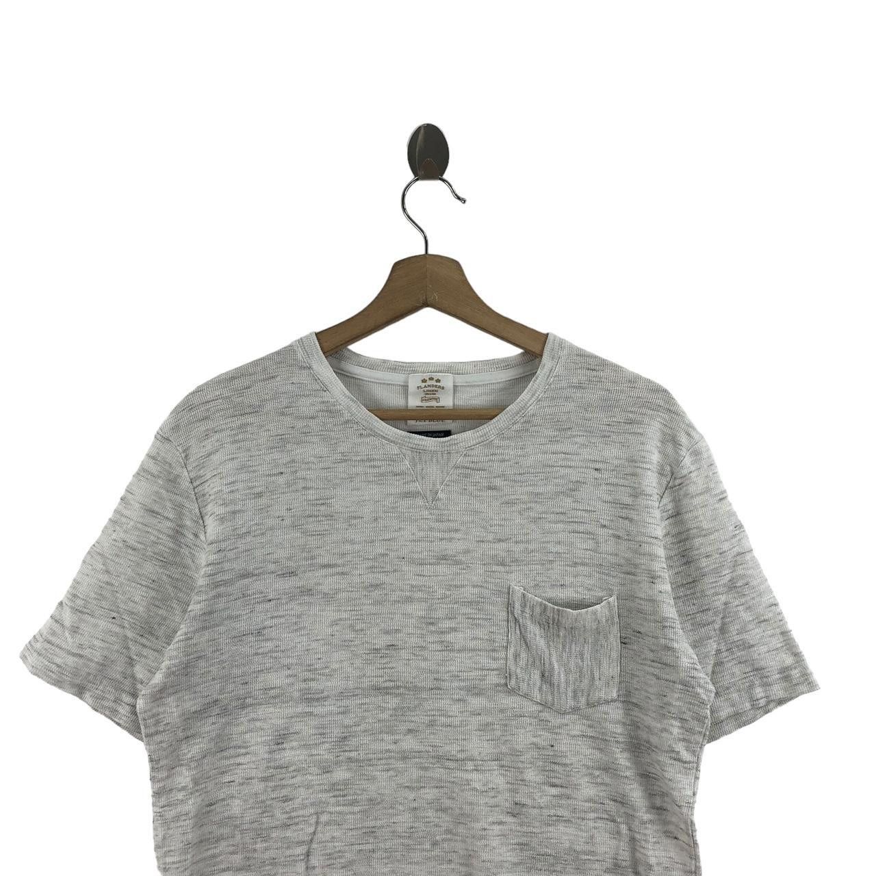 Ships Jet Blue SHIPS JET BLUE Flanders Linen Tee Shirt Top Made In Japan Size US M / EU 48-50 / 2 - 3 Thumbnail