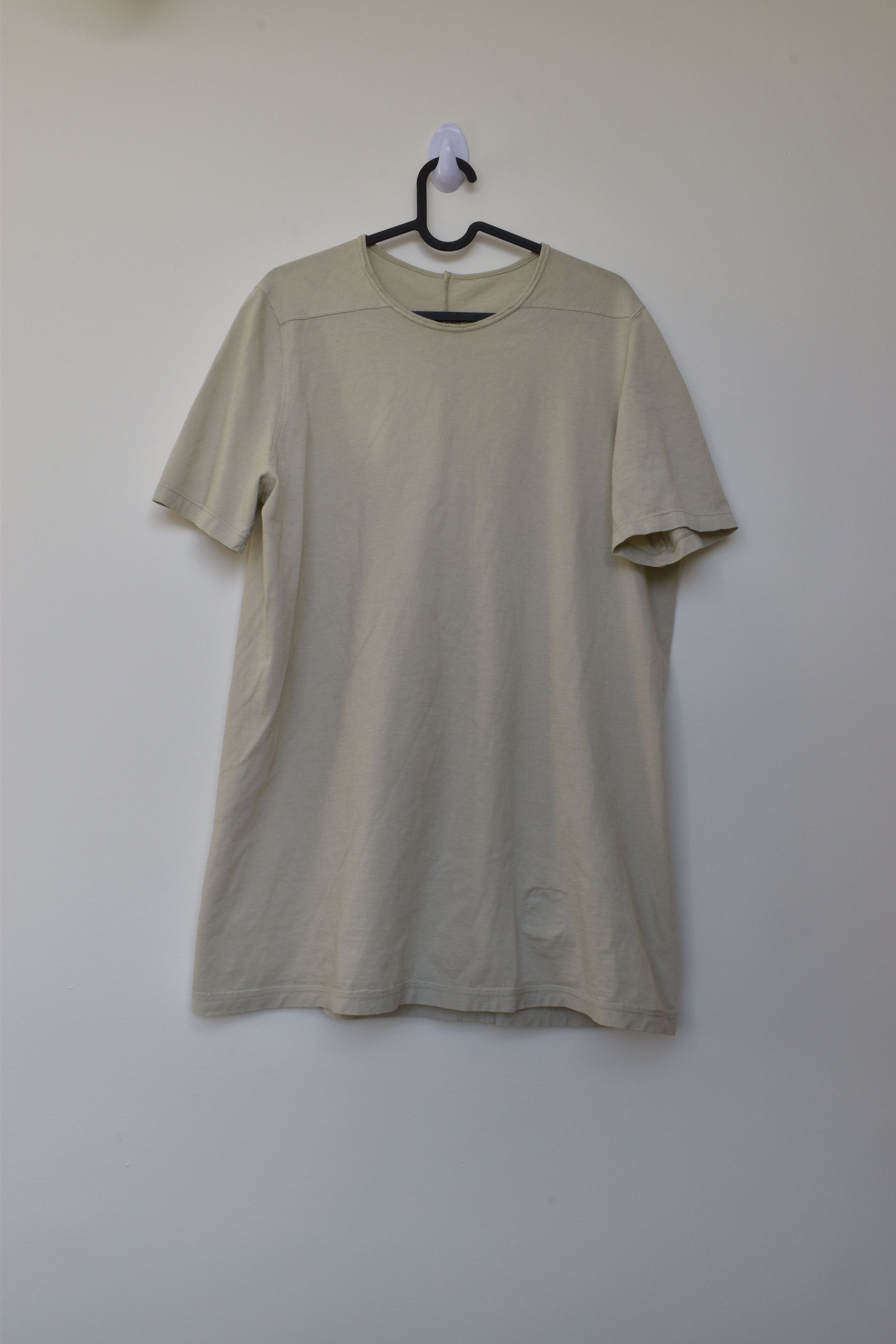 Rick Owens × Rick Owens Drkshdw Rick Owens Pearl Level Tee RN T  
