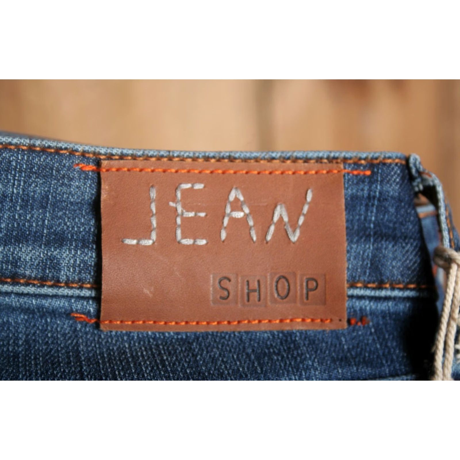 Jean Shop Jean Shop Cindy Twillight Wash Straight Jeans Sz. 29 Inseam 32" Blue Denim Women Size 29" - 6 Thumbnail