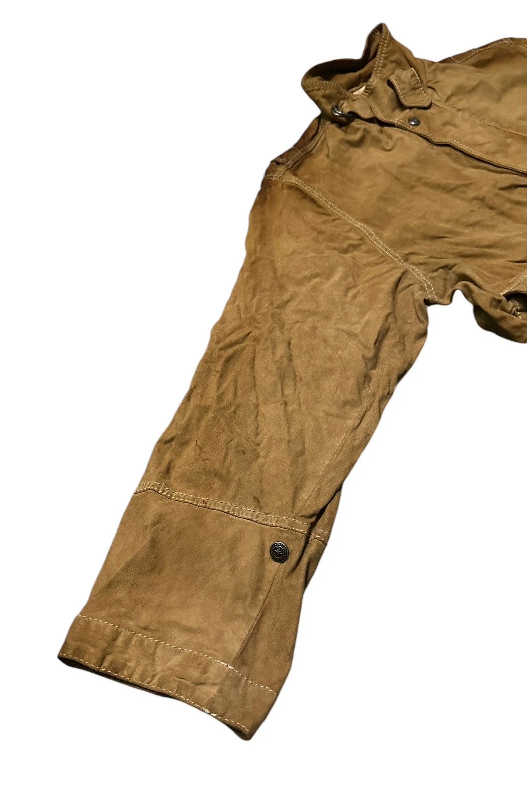 Iceberg Vintage Iceberg tactical leather jacket Size US L / EU 52-54 / 3 - 4 Thumbnail