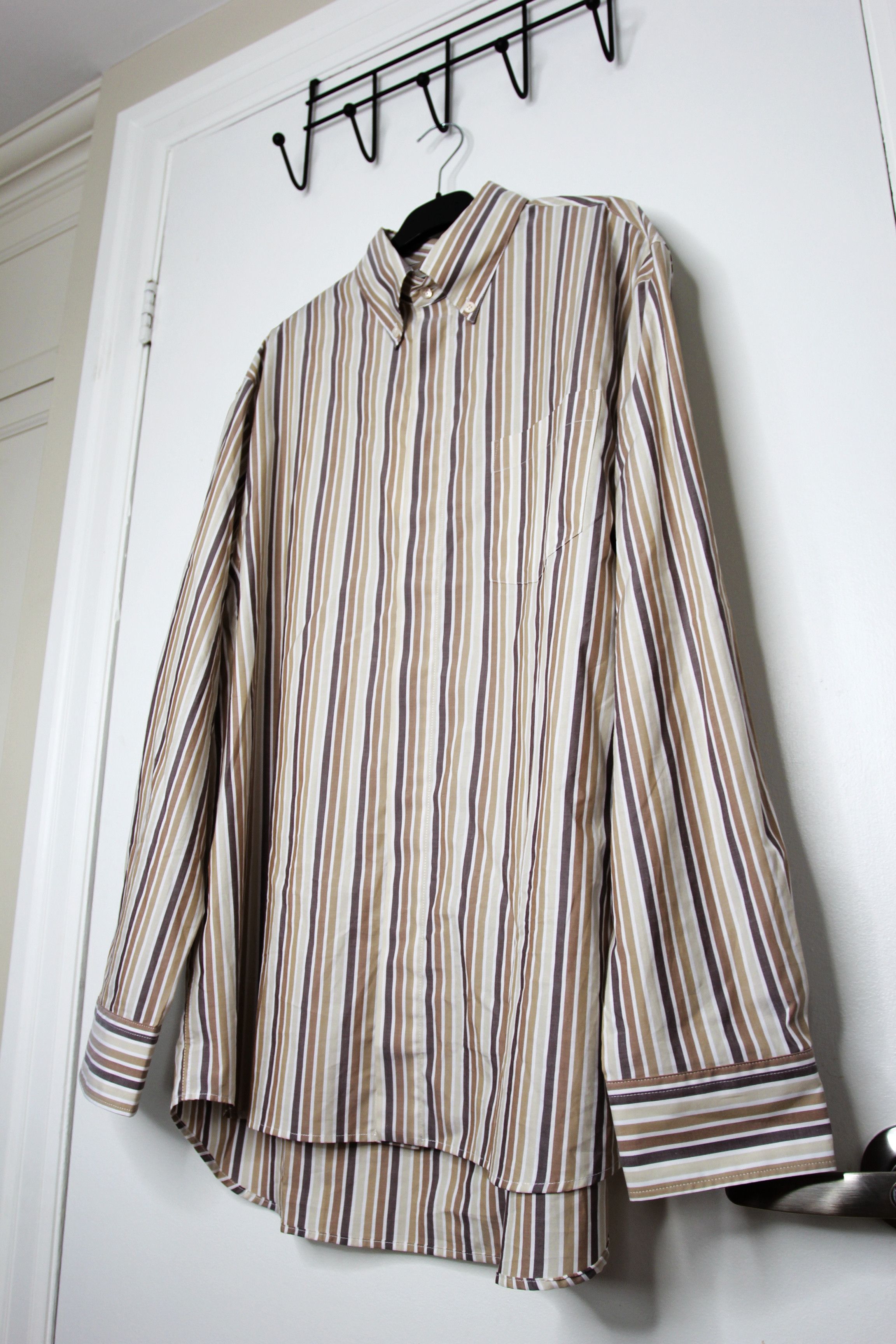 Marni BNWT AW24 MARNI STRIPED POPLIN NOMAD SHIRT 52 Size US L / EU 52-54 / 3 - 5 Thumbnail