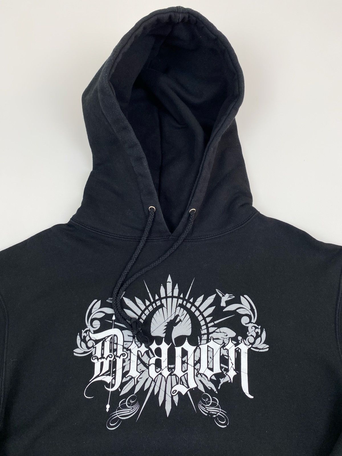Vintage 2000’s Vintage Dragon Alliance Eyewear Gothic Logo Hoodie Size US S / EU 44-46 / 1 - 2 Thumbnail