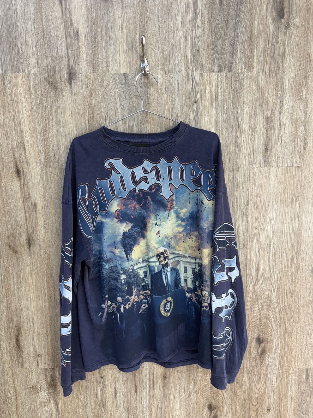 Godspeed Godspeed Blue Long Sleeve Size US M / EU 48-50 / 2 - 1 Thumbnail