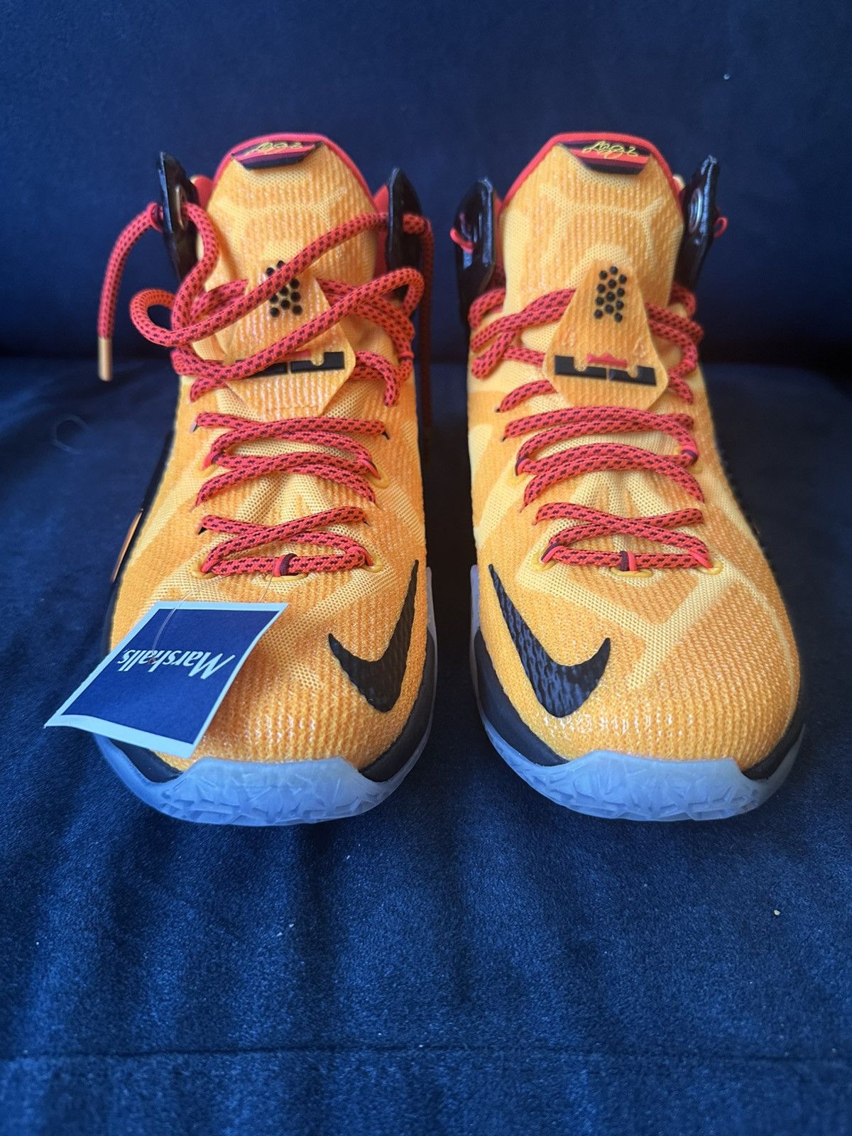 Nike LeBron XII 684593 830 Size US 8 / EU 41 - 4 Thumbnail