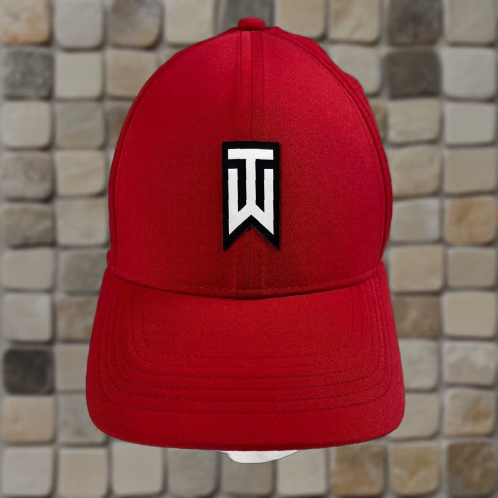 Nike Nike Tiger Woods Collection Legacy91 Dri-Fit Golf Hat L/XL Men Red Vintage Size ONE SIZE - 1 Thumbnail