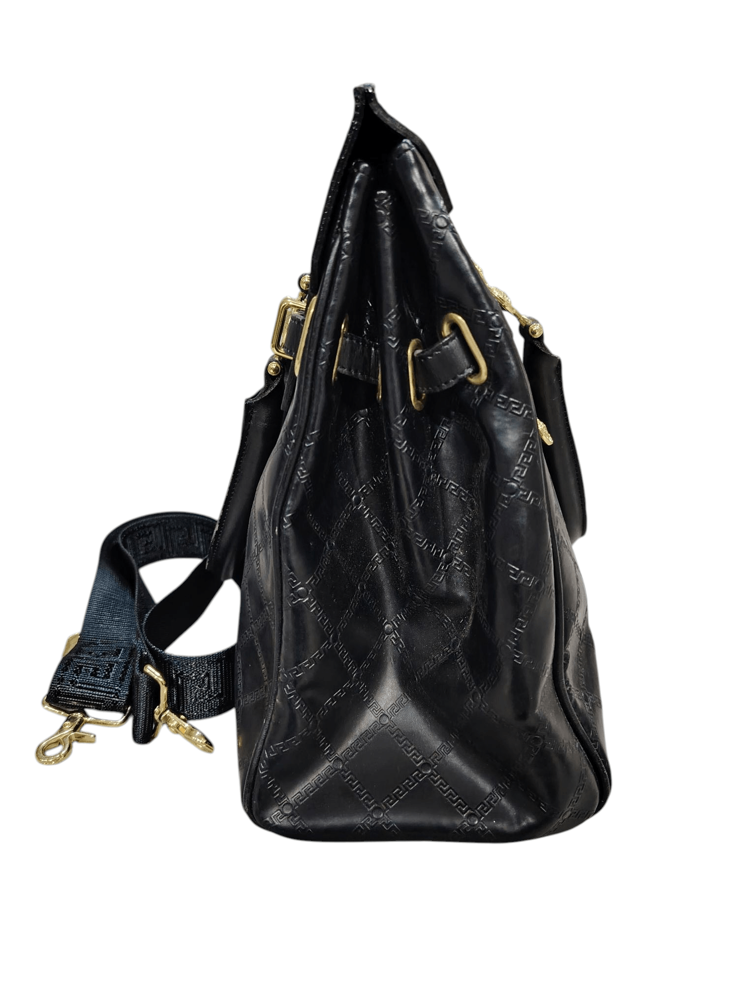 Versace Rare Versace Birkin Style 2 way handbag Size ONE SIZE - 2 Thumbnail