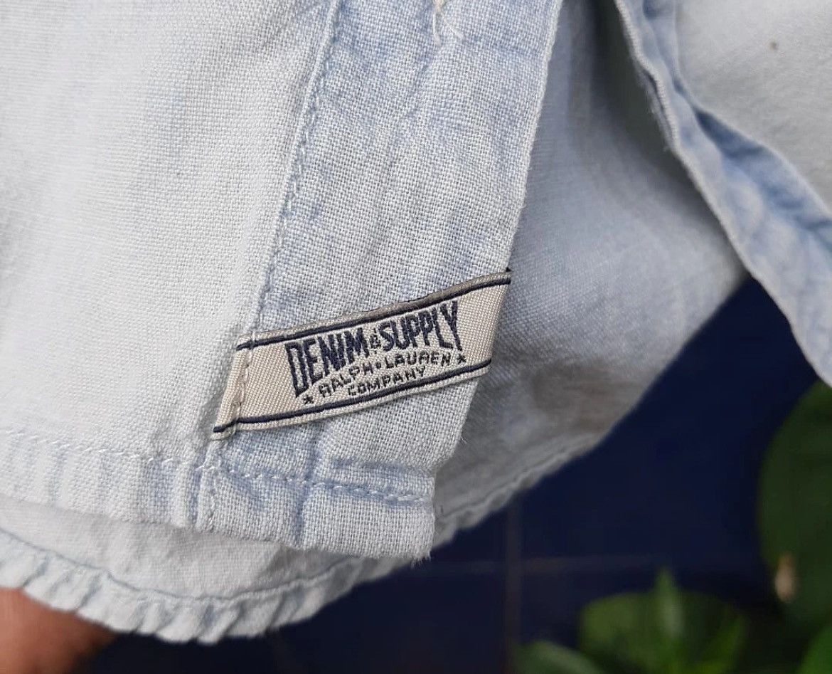 Polo Ralph Lauren 2000s Denim Supply RL Western Snap Button Shirt y2k style Size US M / EU 48-50 / 2 - 4 Thumbnail