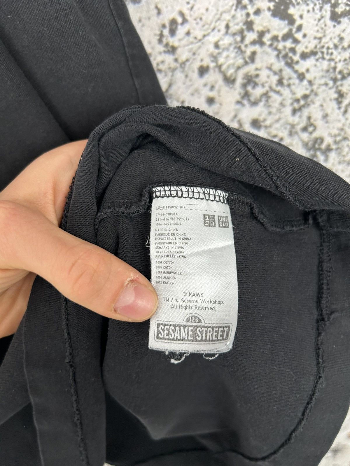 Kaws Kaws x Uniqlo Sesame Streetwear Pocket Tee Streetwear Japan Size US M / EU 48-50 / 2 - 5 Thumbnail