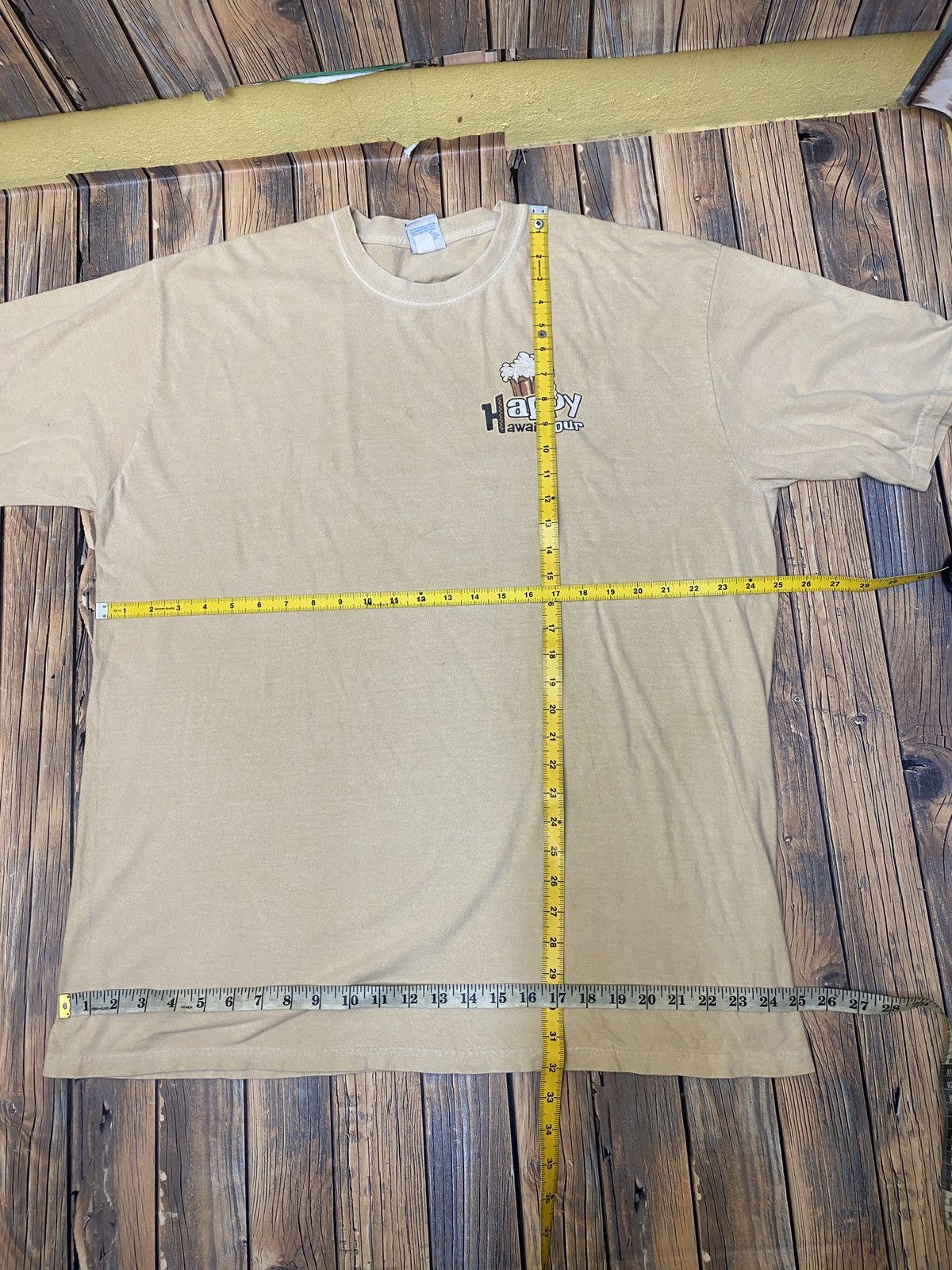 Vintage Vintage crazy shirt happy hawaii tee Size US XL / EU 56 / 4 - 3 Thumbnail