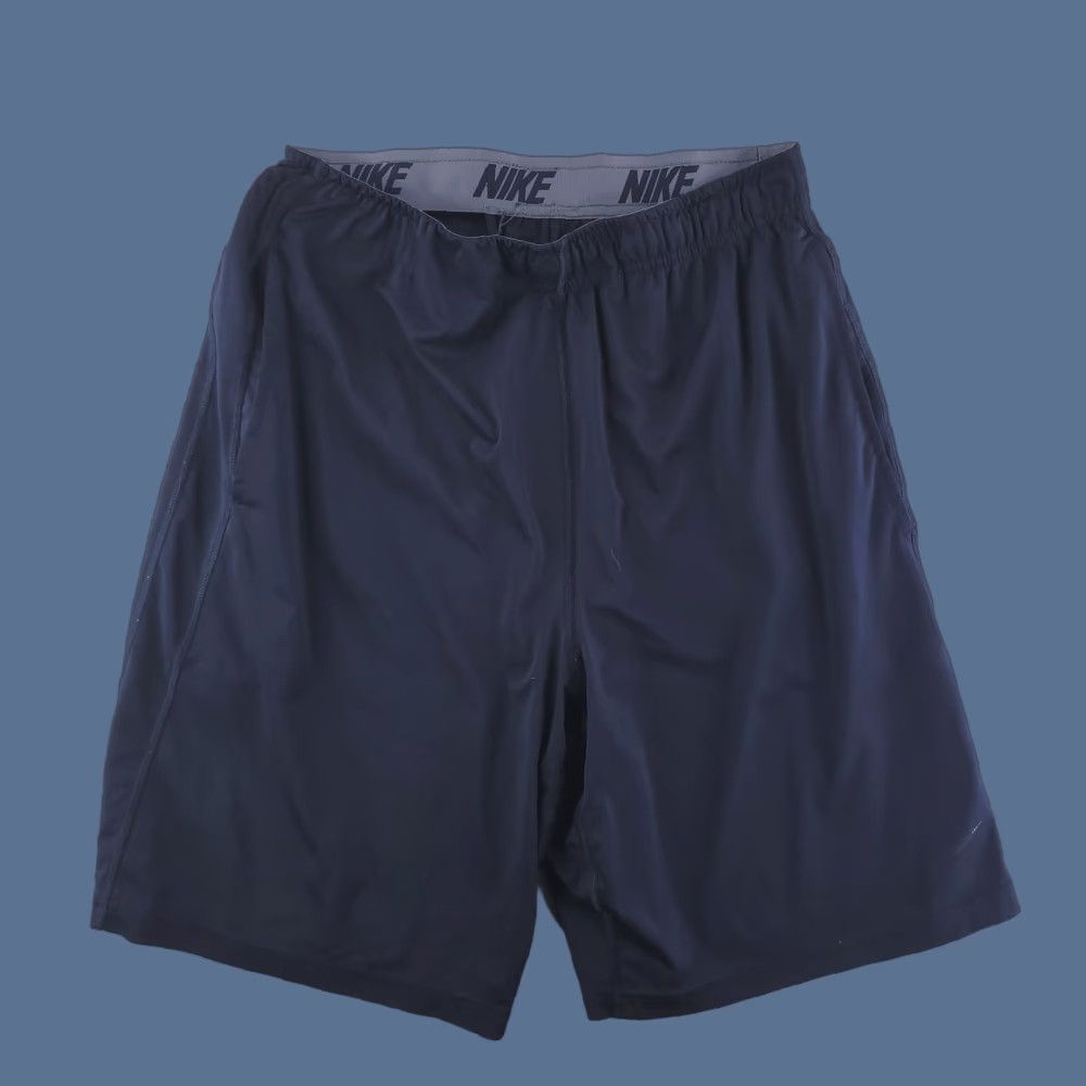 Nike Nike Shorts Mens M Black Athletic Basketball Size US 31 - 1 Thumbnail