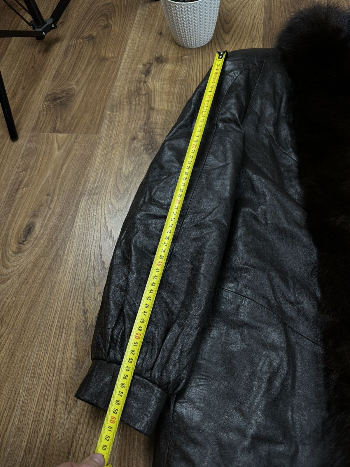 Other Leather coat Rallee fur fox Korea original luxury rare item Size L / US 10 / IT 46 - 6 Thumbnail