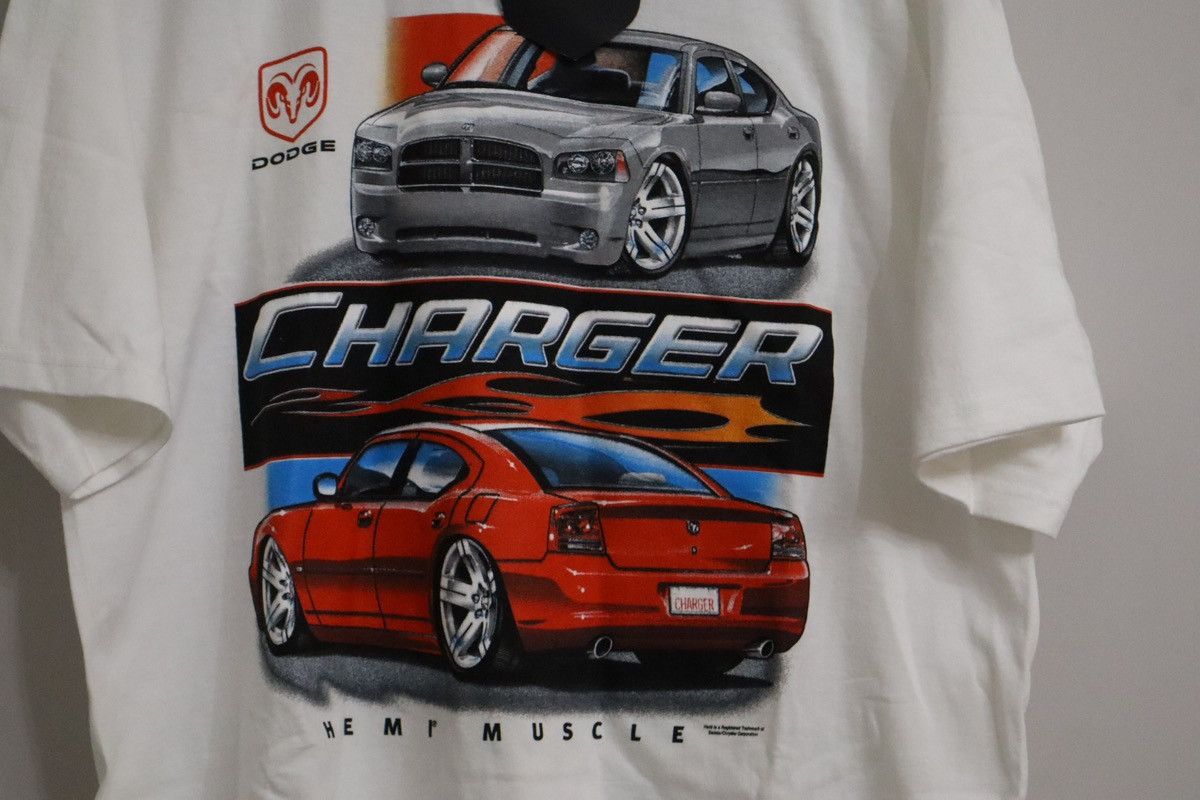 Other Vintage Dodge Charger 3D Graphic T Shirt Size US L / EU 52-54 / 3 - 2 Thumbnail