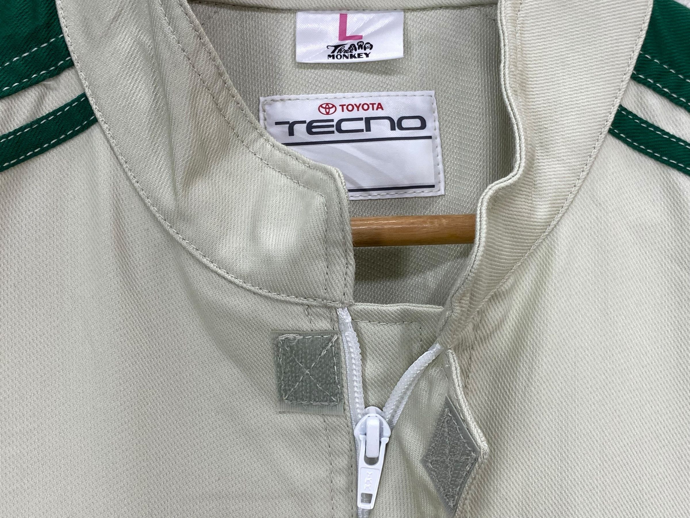 Japanese Brand Toyota Coveralls JDM Workwear Size US 33 - 9 Thumbnail