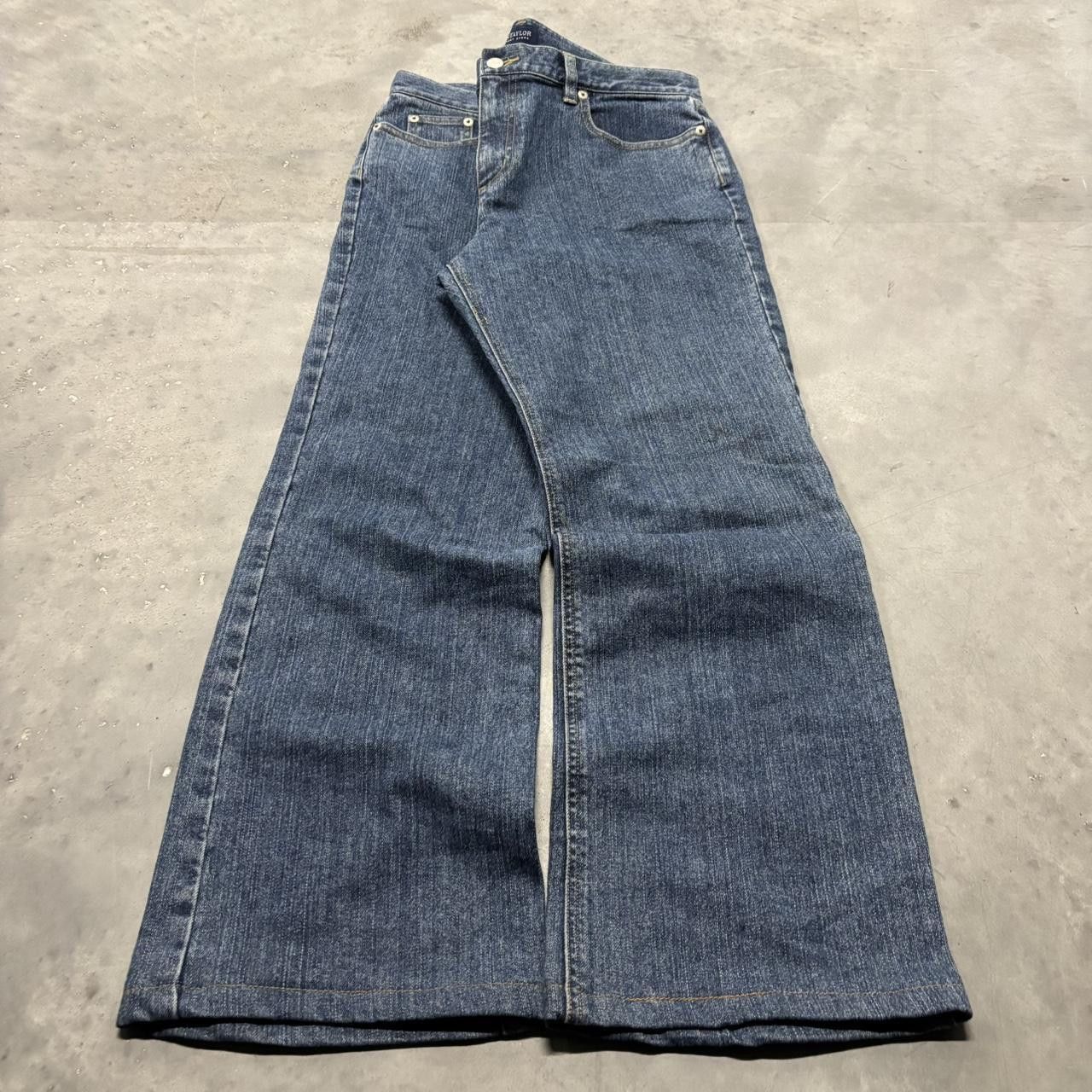 Japanese Brand × Vintage Crazy Vintage Y2K/2000s Grunge Dark Wash Essential Denim Jeans! Size US 34 / EU 50 - 3 Thumbnail