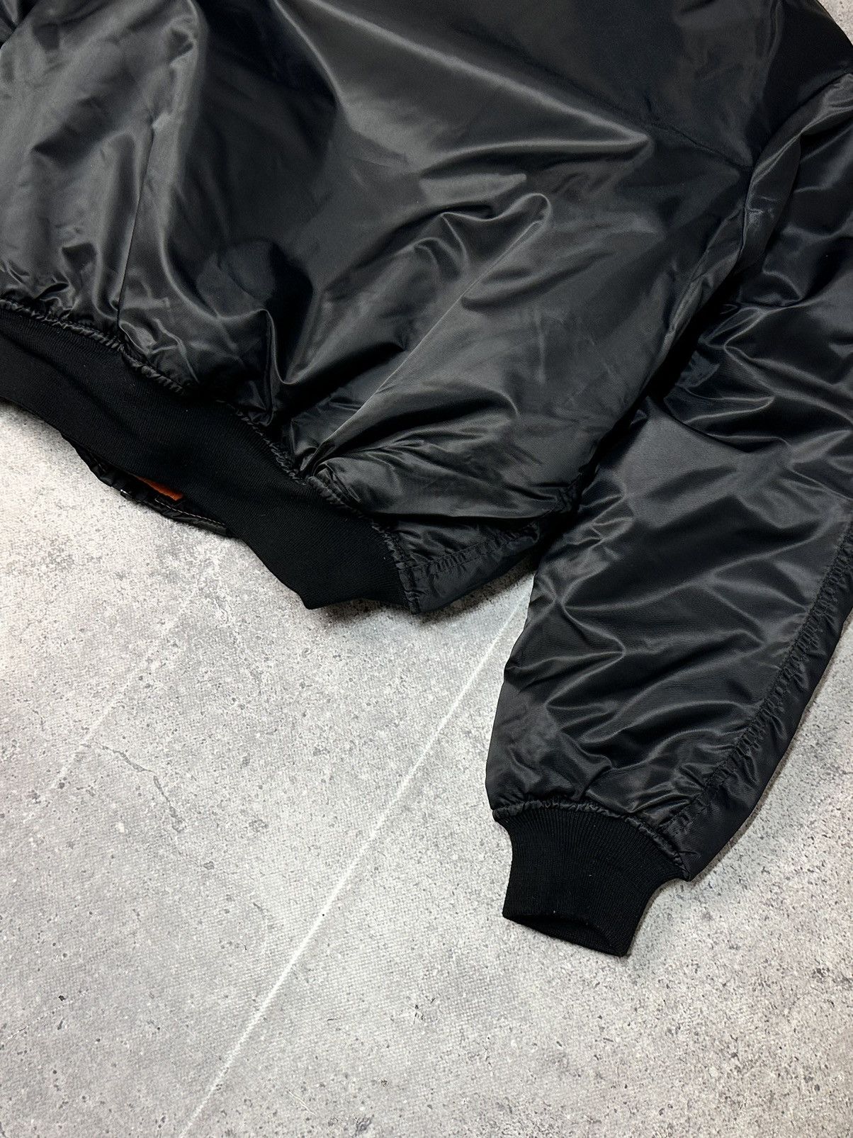 14th Addiction Japan Jacket Mil-tec Black MA-1 bomber Japan Goa Opium Y2K Size US M / EU 48-50 / 2 - 15 Thumbnail