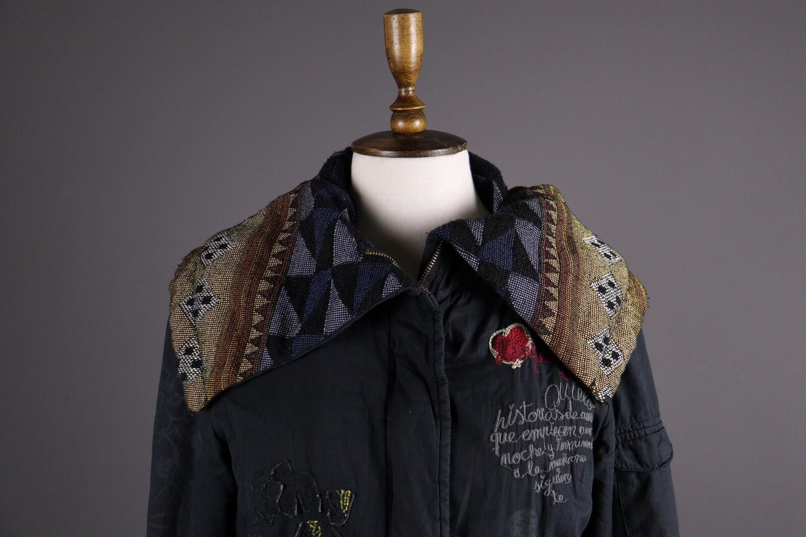 Desigual Desigual Designer Lagenlook Coat Size EUR 38 / MEX 28 Size M / US 6-8 / IT 42-44 - 2 Thumbnail