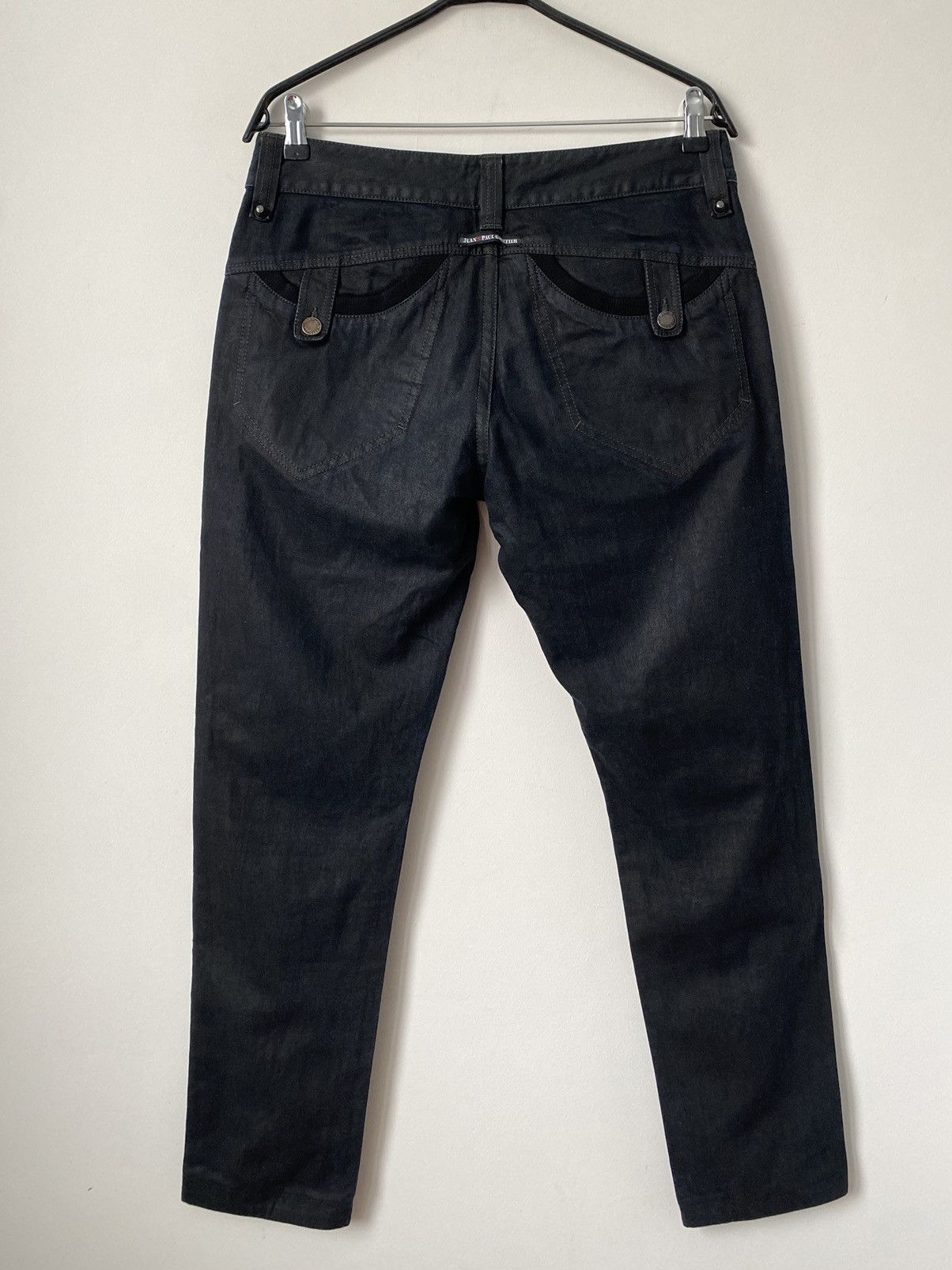 Jean Paul Gaultier Jean Paul Gaultier Waxed Denim Jeans Size:32 Size US 32 / EU 48 - 6 Thumbnail