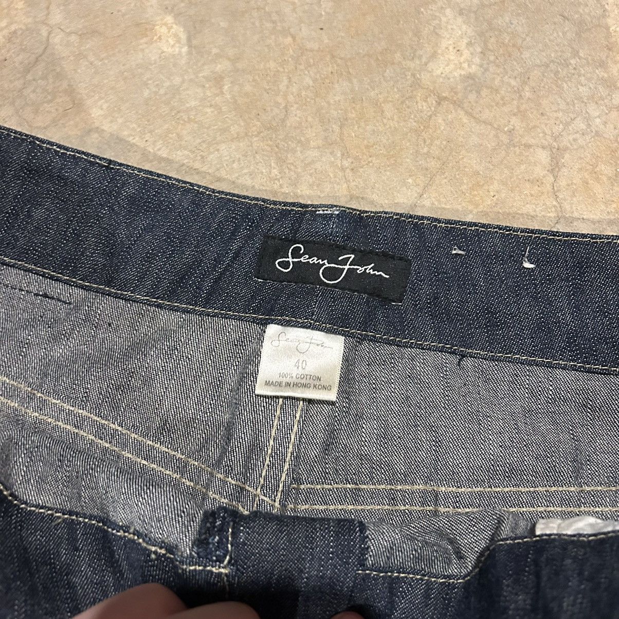 JNCO × Sean John × Southpole Crazy Vintage Y2K Sean John Baggy Stash Pocket Jeans Cyber Size US 40 / EU 56 - 9 Thumbnail