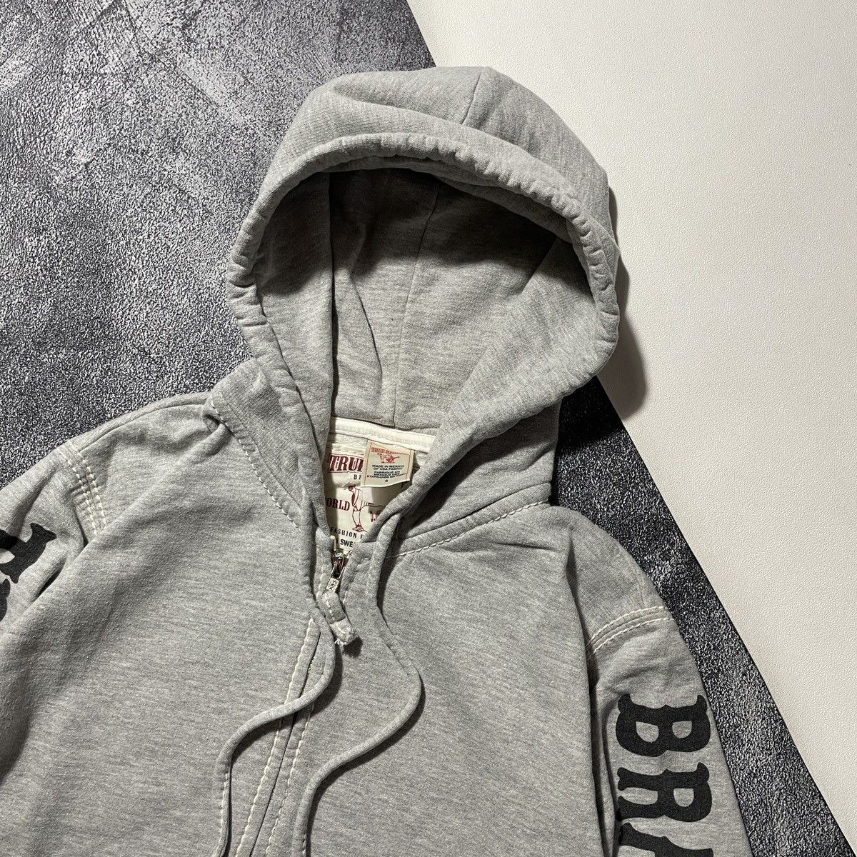 True Religion True Religion Zip Hoodie Size US L / EU 52-54 / 3 - 3 Thumbnail