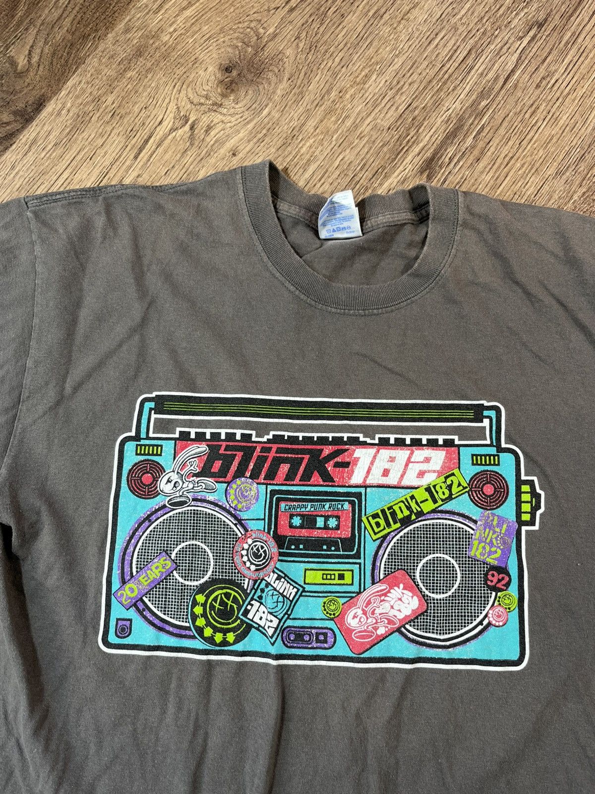Band Tees Blink-182 2012 Tour T Shirt Crappy Punk Rock Band Size US L / EU 52-54 / 3 - 2 Thumbnail