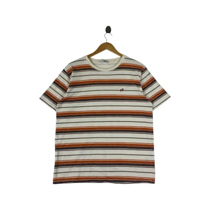 Hang Ten Vintage HANG TEN HAWAII Surf Brown Striped Tee Shirt Size US XL / EU 56 / 4 - 1 Thumbnail