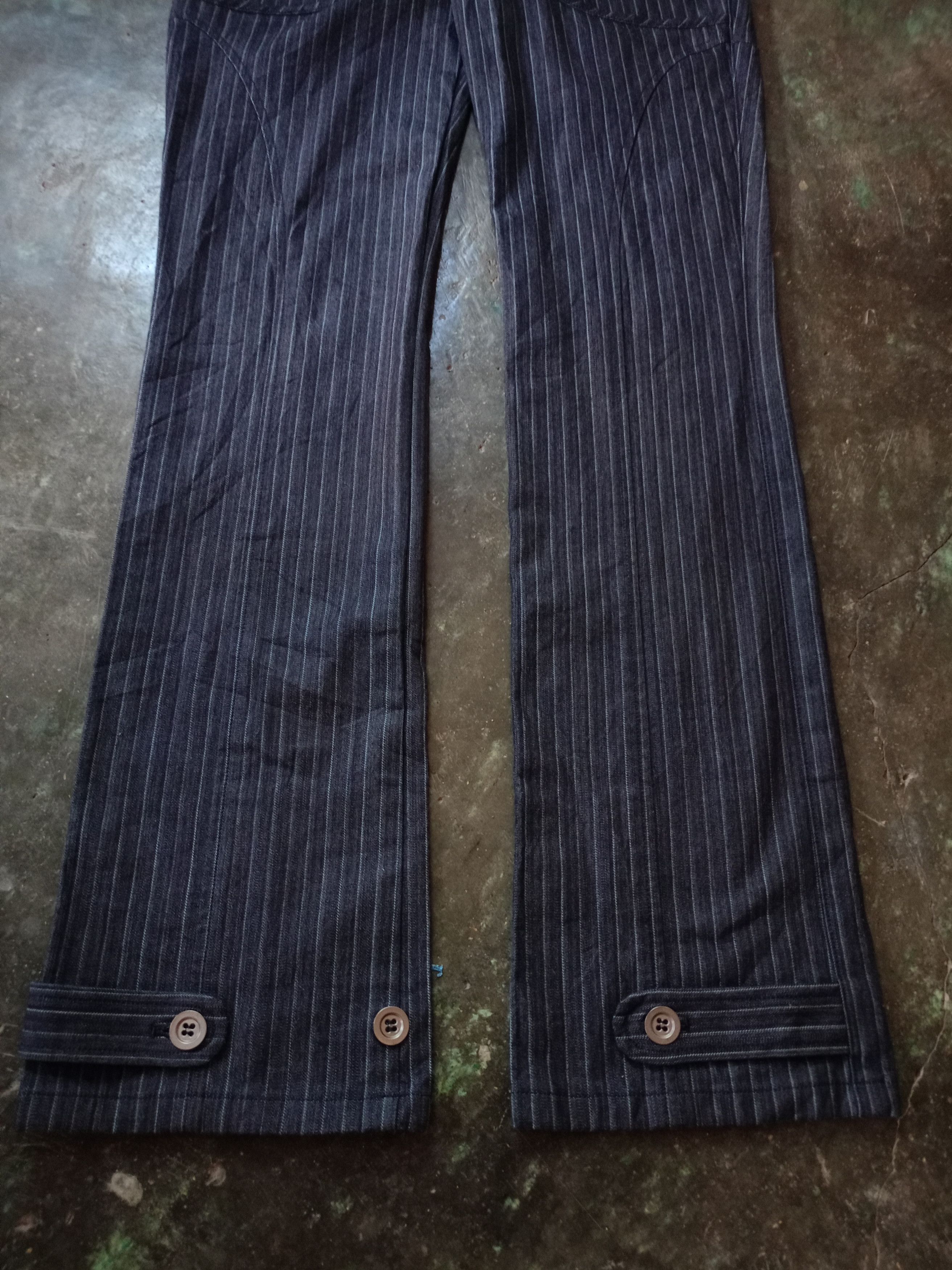 ATSURO TAYAMA × Designer × Japanese Brand Atsuro Tayama striped Pants Size 27" / US 4 / IT 40 - 3 Thumbnail