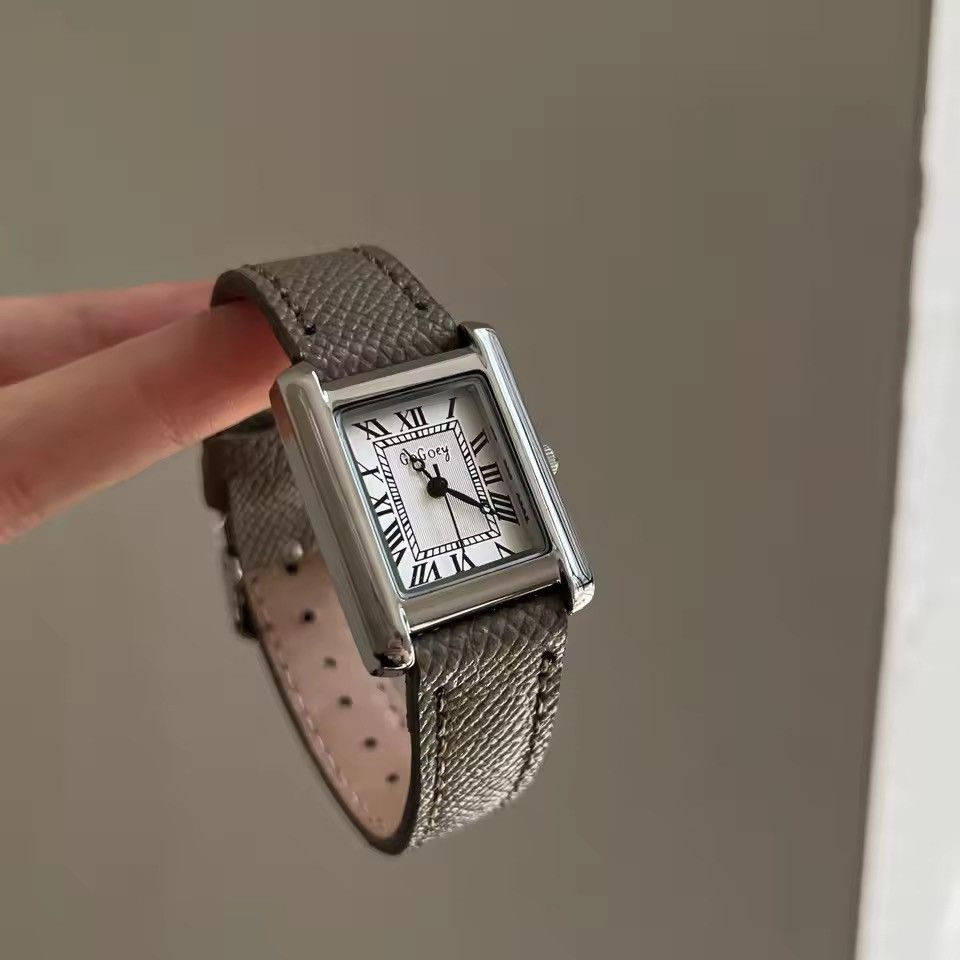 Jewelry Old Money Style Art Deco Tank Watch Size ONE SIZE - 4 Thumbnail