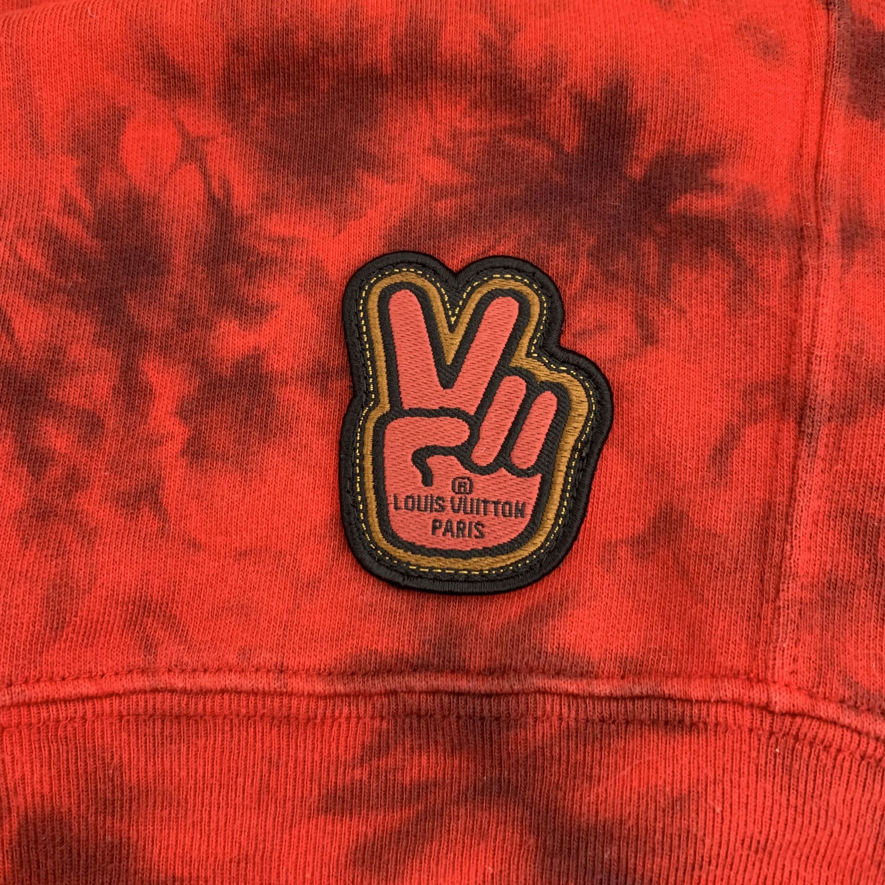 Louis Vuitton Louis Vuitton Sweatshirt Red Embroidery (Size M) Size US M / EU 48-50 / 2 - 4 Thumbnail