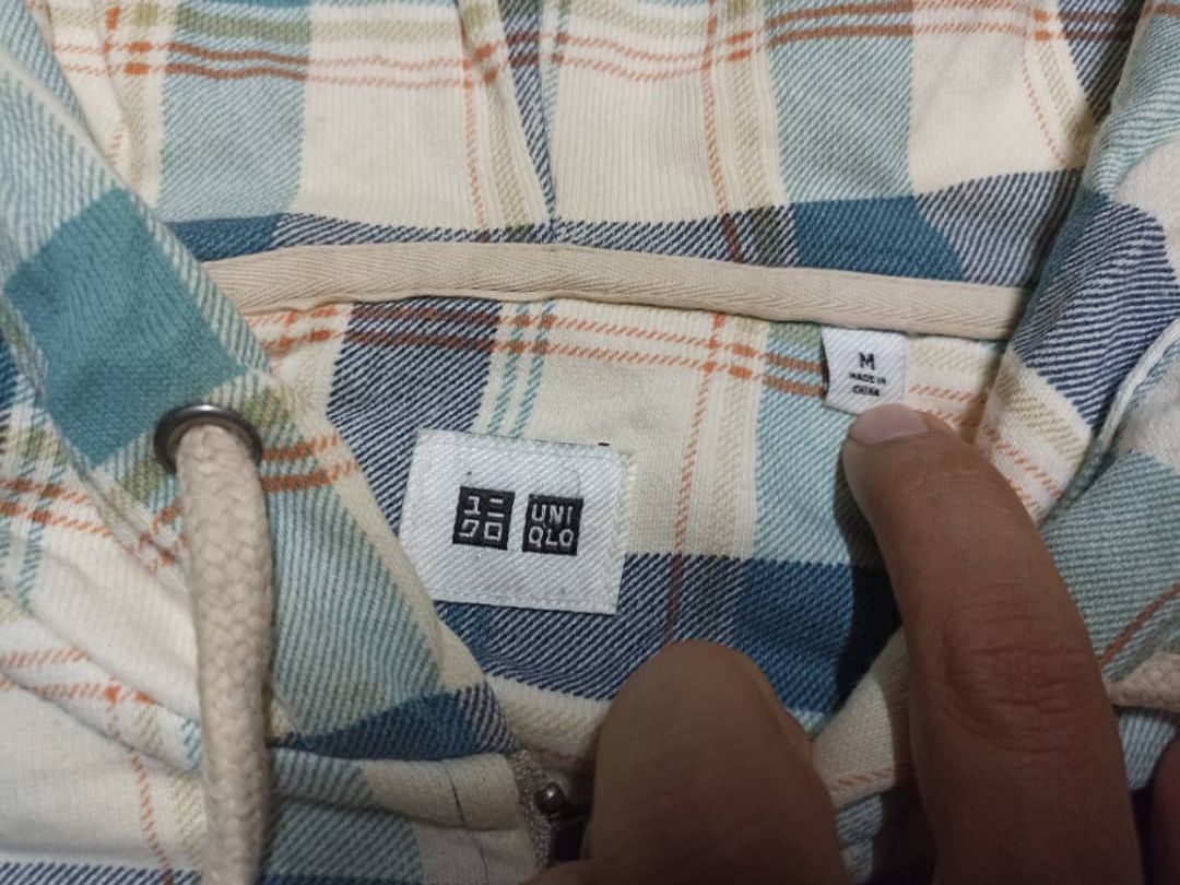 Uniqlo Uniqlo Flannel Design zipper Hoodie Size M / US 6-8 / IT 42-44 - 8 Thumbnail