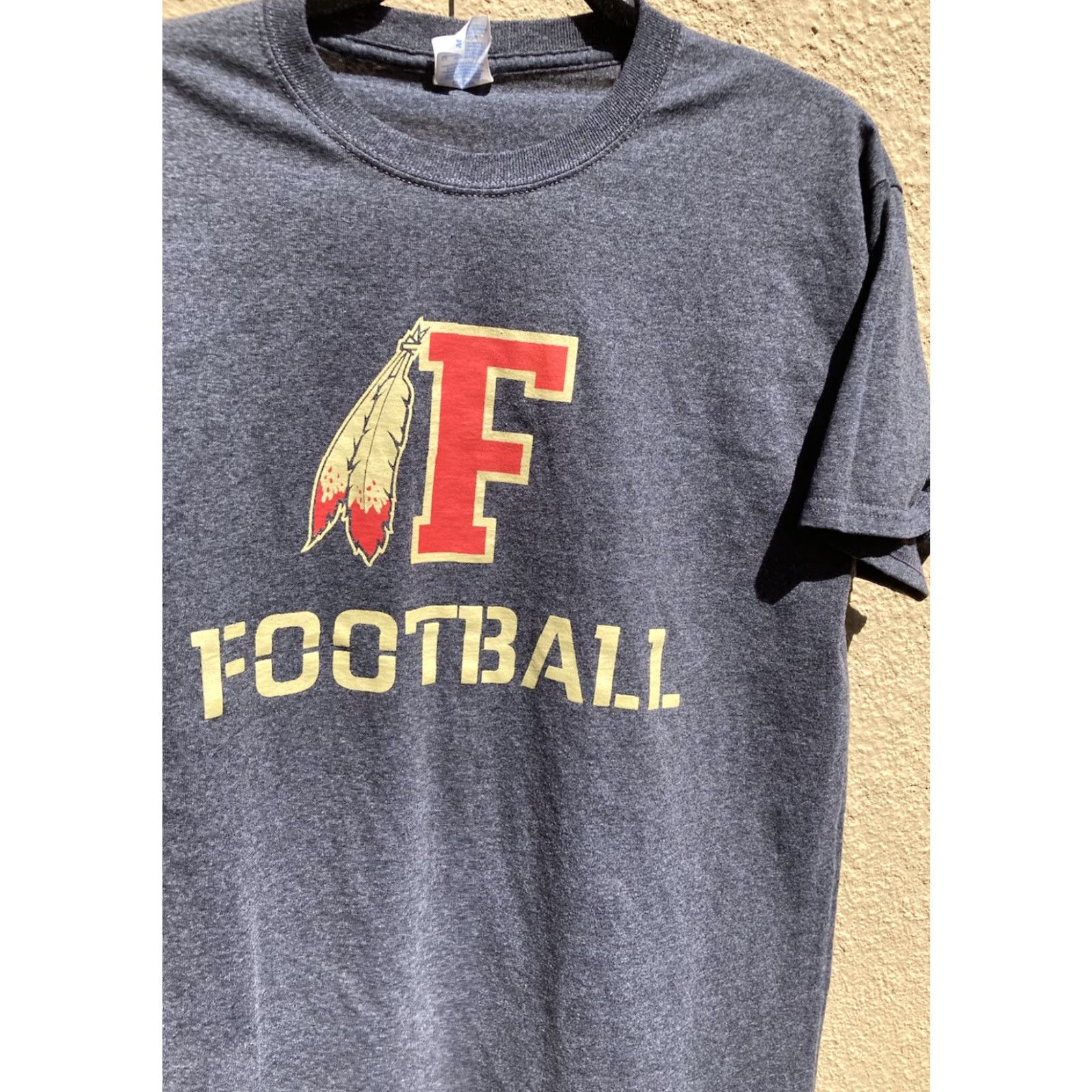 Port & Company FSU Football Logo T-Shirt Gray Men’s M Crew Cotton Blend NCAA ACC Port & Company Shirt Short Sleeve Embroidered Seminoles 80s 90s Sports Size US M / EU 48-50 / 2 - 6 Thumbnail