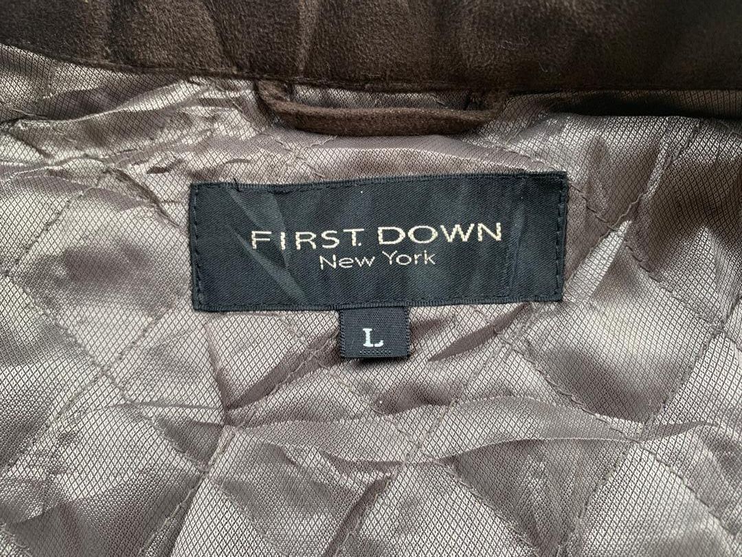 Japanese Brand × Vintage First Down zipper Jacket Size US L / EU 52-54 / 3 - 7 Thumbnail