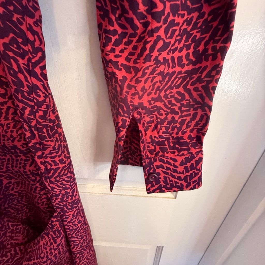 Corey Lynn Calter Women's corey lynn calter silk Dress 4 Red Purple Size S / US 4 / IT 40 - 8 Thumbnail