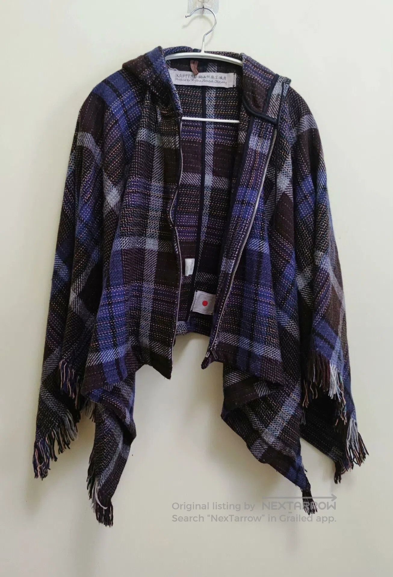 Kapital Kapital Wool Tassel Cape for Women. Size M / US 6-8 / IT 42-44 - 1 Thumbnail