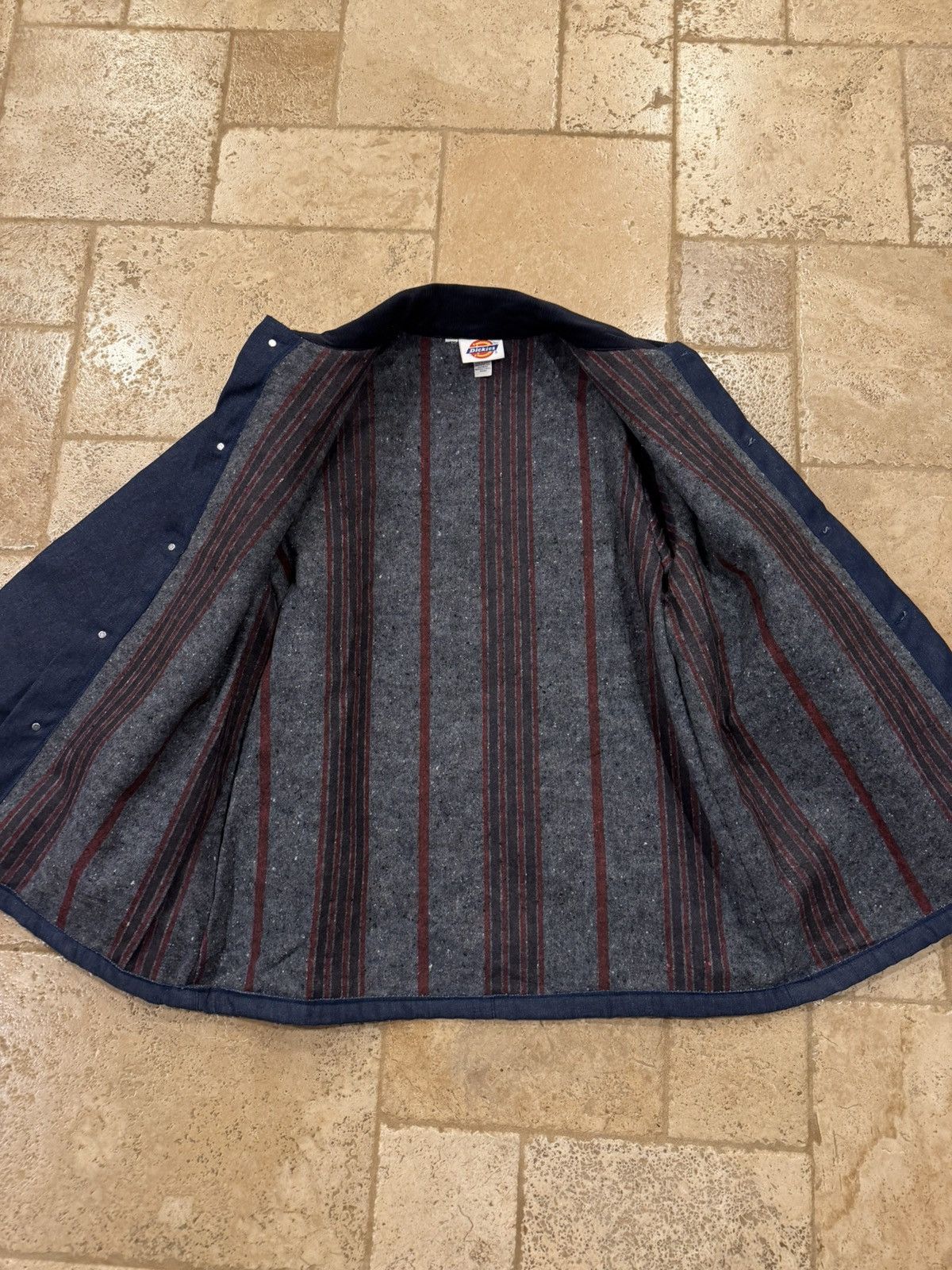 Dickies Vintage Dickies Denim Blanket Lined Chore Jacket Size US XL / EU 56 / 4 - 12 Thumbnail
