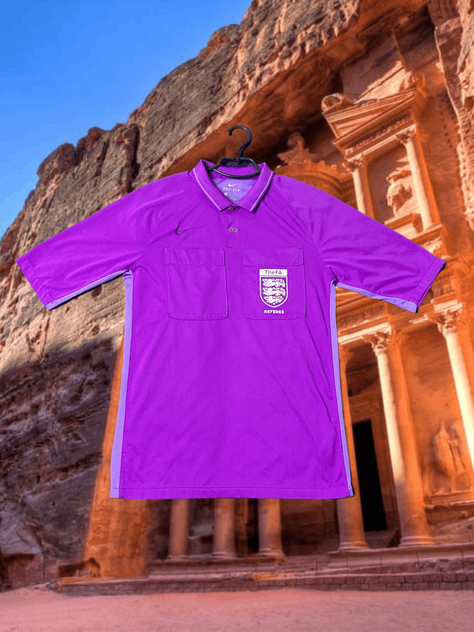 Nike Vintage Jerseys Nike logo The FA REFEREE T-Shirt Y2K Size US M / EU 48-50 / 2 - 1 Thumbnail