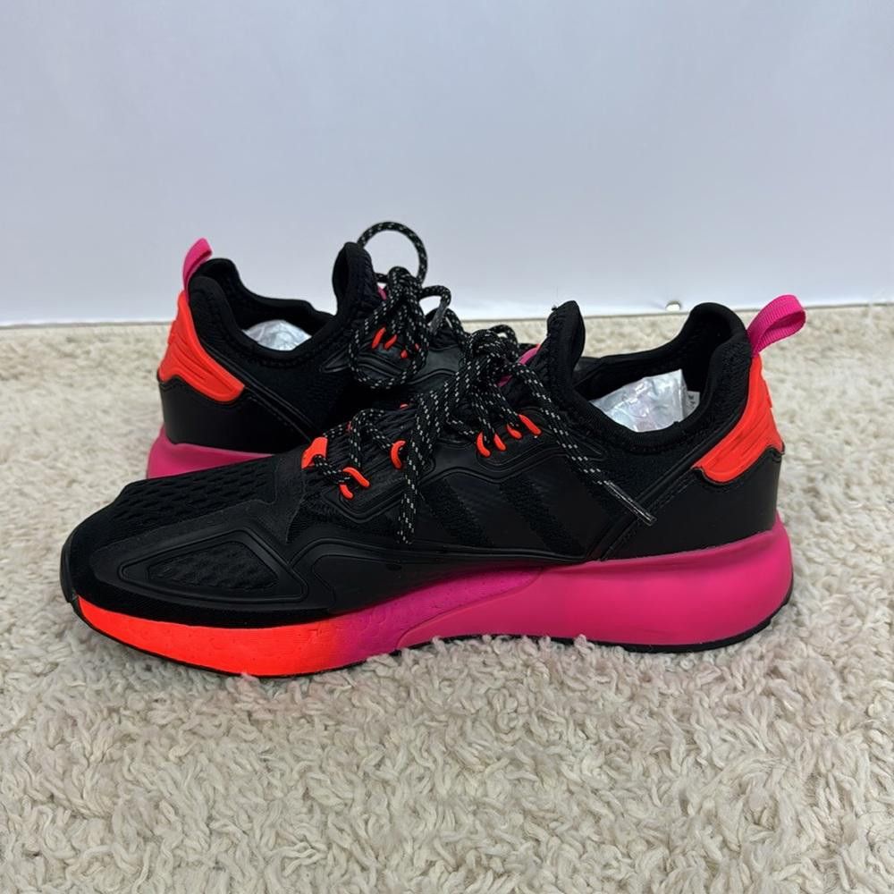 Adidas Adidas ZX 2K Boost Black Pink Sneakers Size 9 Men’s Size US 9 / EU 42 - 8 Thumbnail