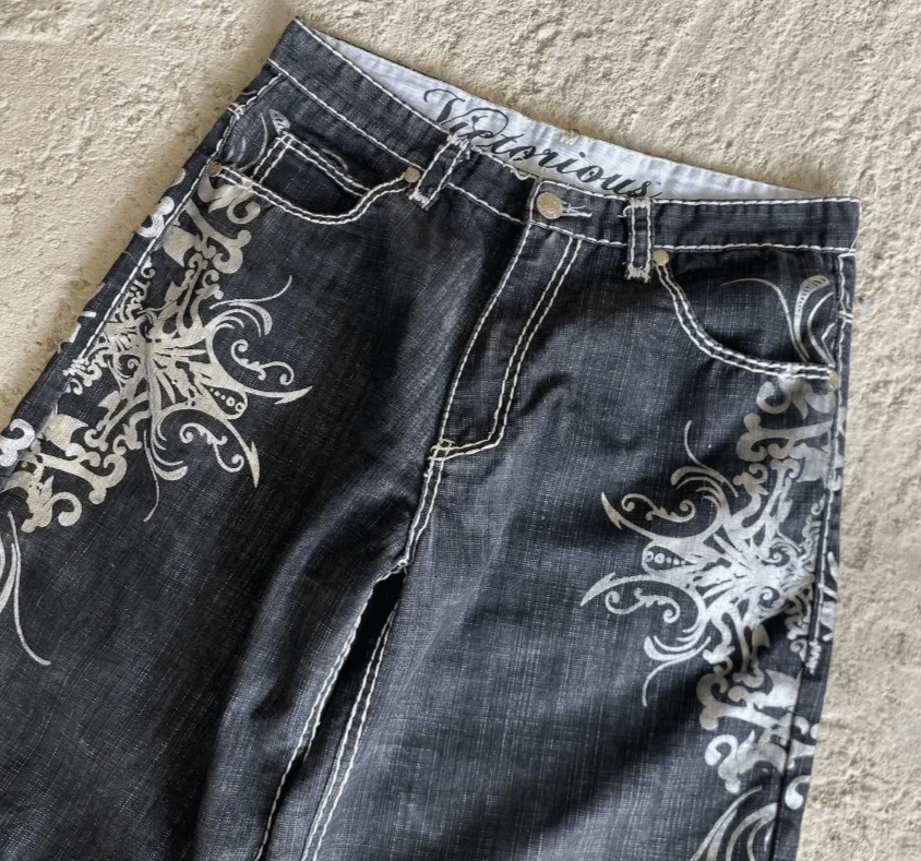 Japanese Brand New street American cowboy shorts Size US 36 / EU 52 - 4 Thumbnail