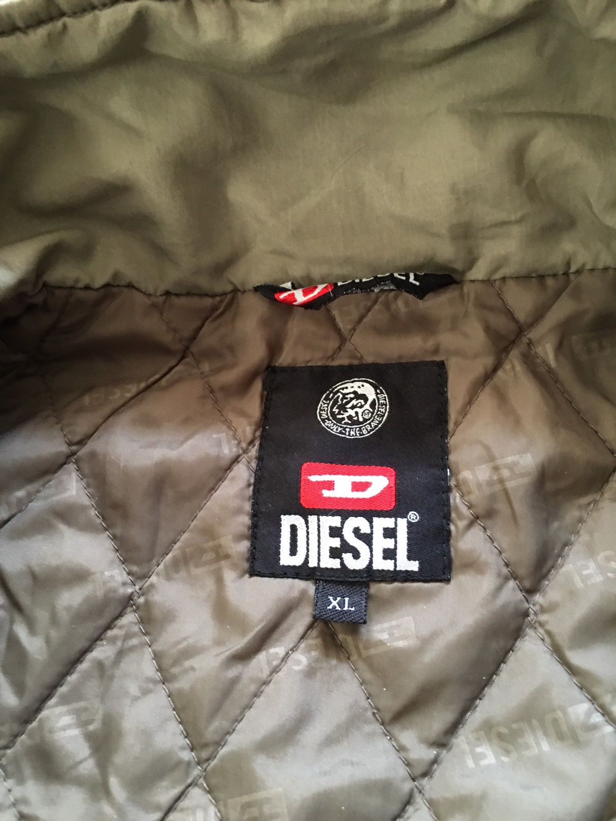 Diesel DIESEL Camo Green Mens Jacket Size XL Size US XL / EU 56 / 4 - 3 Thumbnail