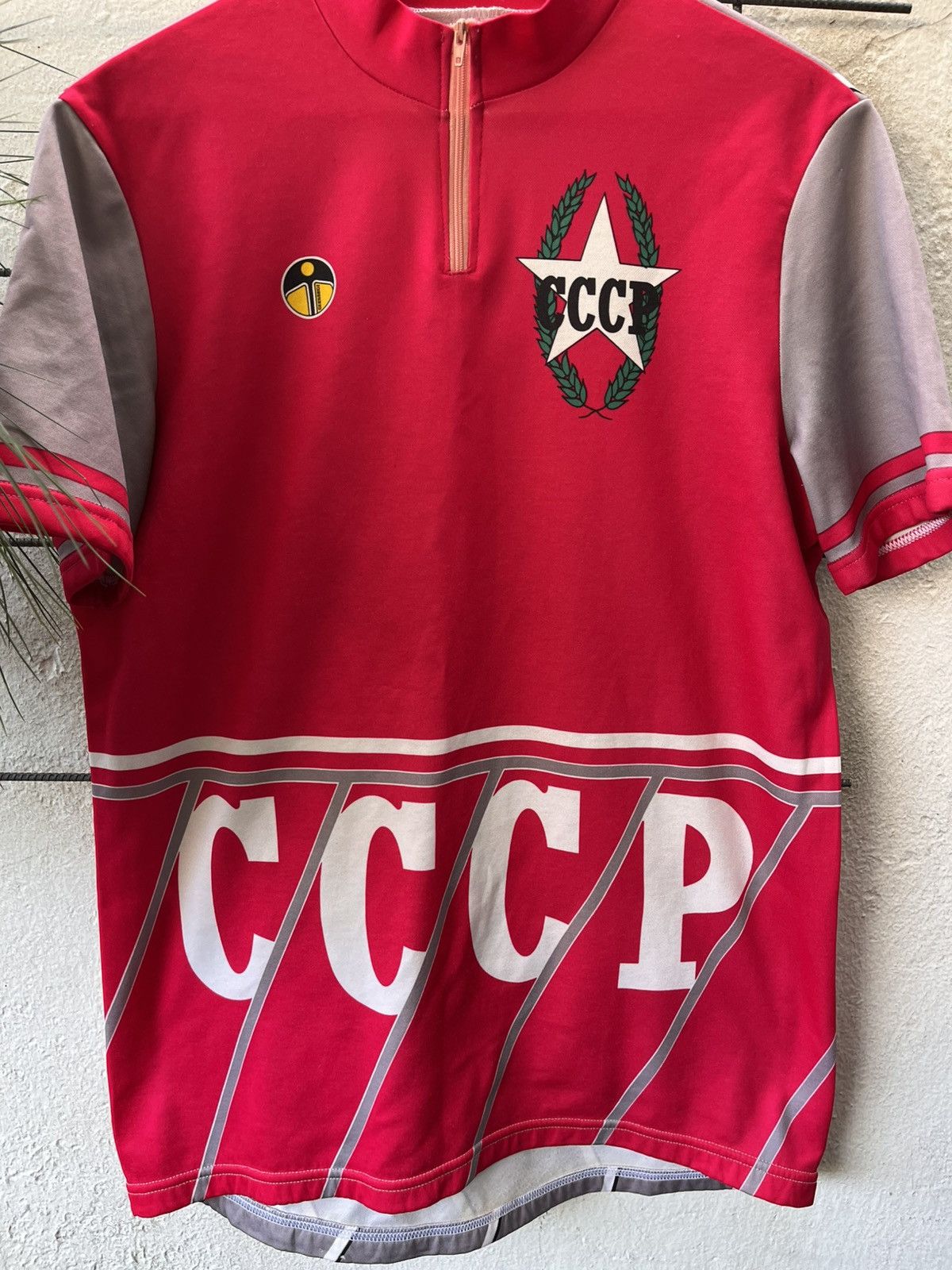 Vintage Giessegi CCCP Sowjet Cycling Vintage Jersey Size US XL / EU 56 / 4 - 3 Thumbnail