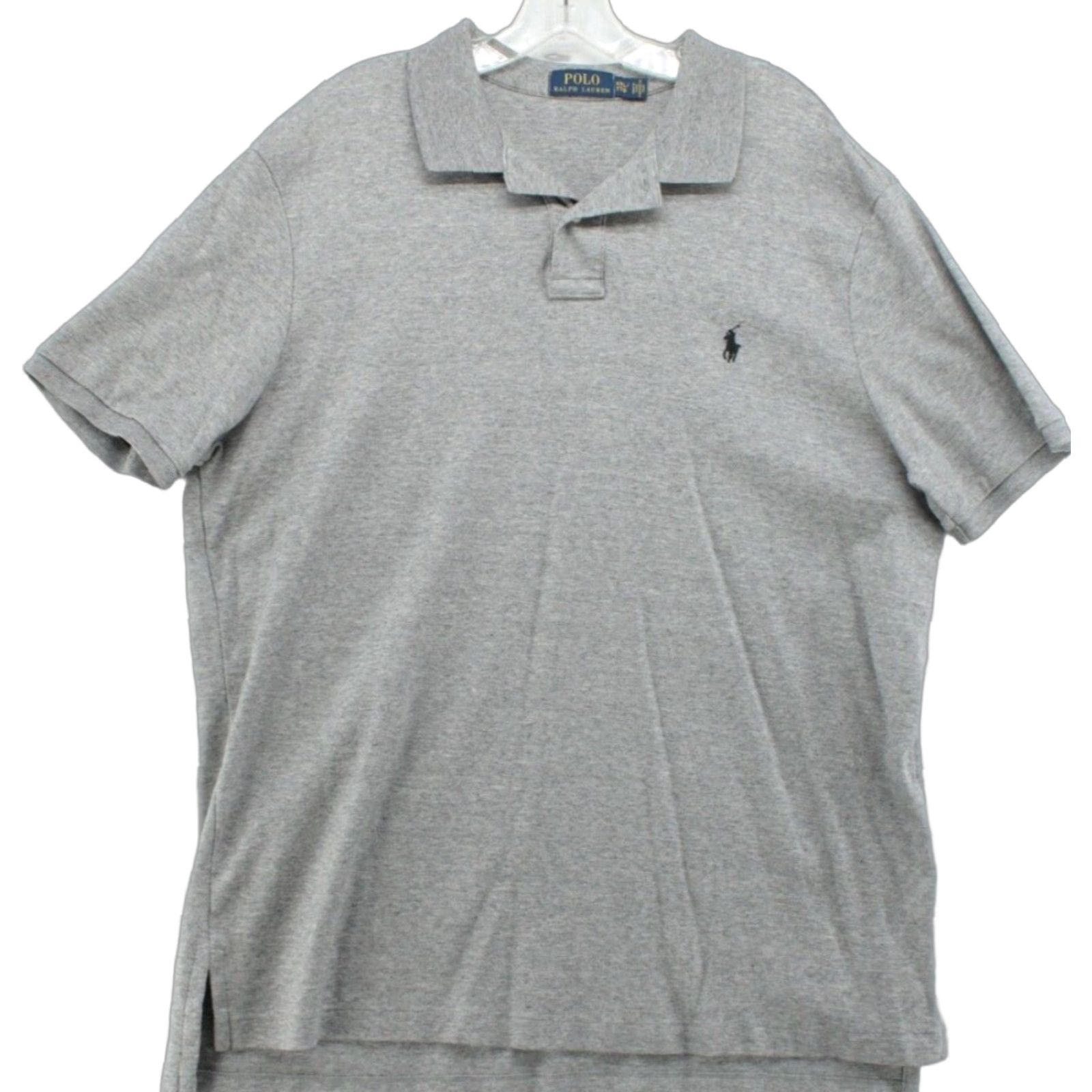 Ralph Lauren Polo Ralph Lauren Men Polo Shirt 2XL Gray Black Pony Preppy 100% Cotton Soft Polo Shirt Mens Regular 2XL Gray Polo Ralph Lauren Shirt Size US XXL / EU 58 / 5 - 1 Thumbnail